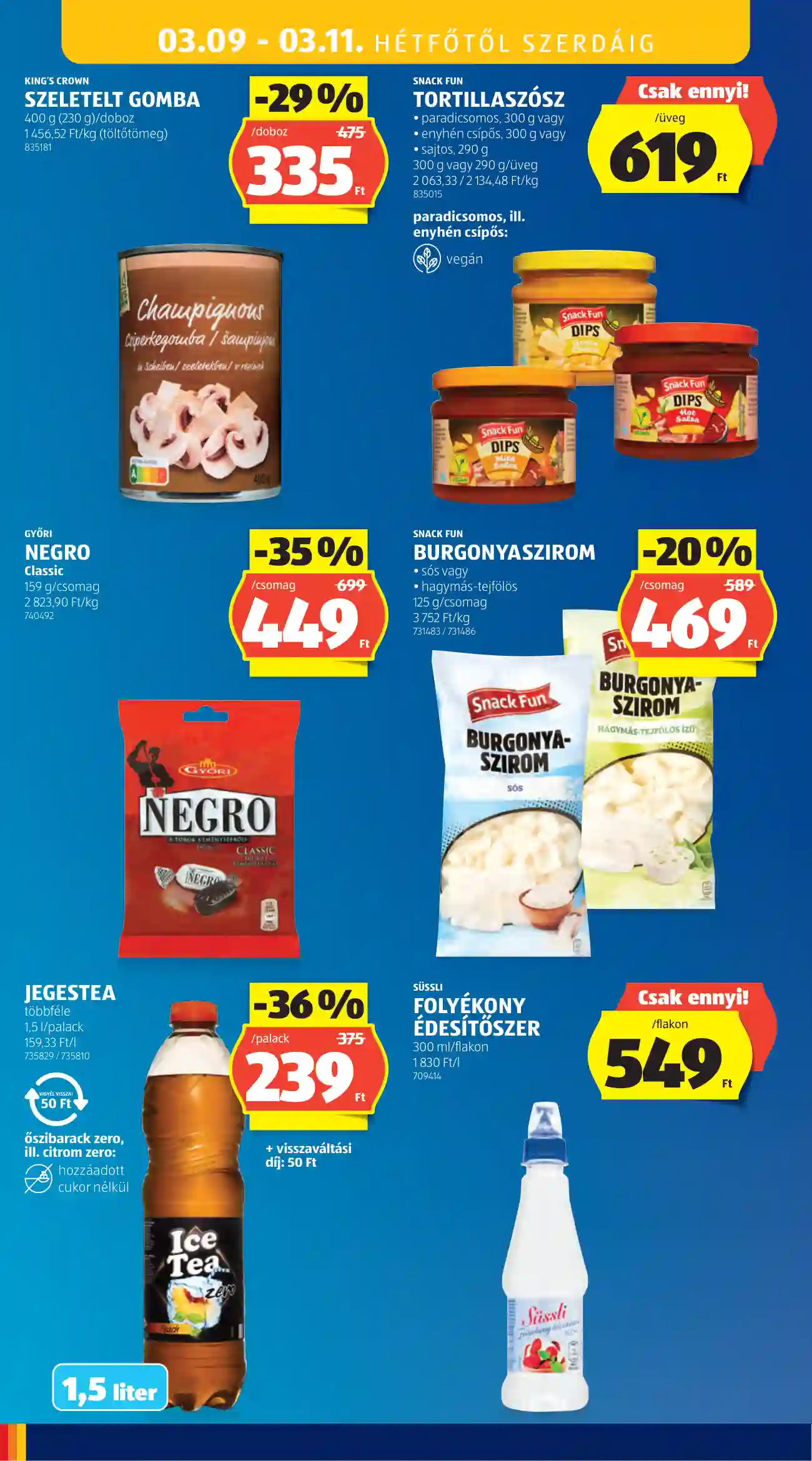 ALDI AKCIÓS ÚJSÁG 10. HÉT  (63 oldal)