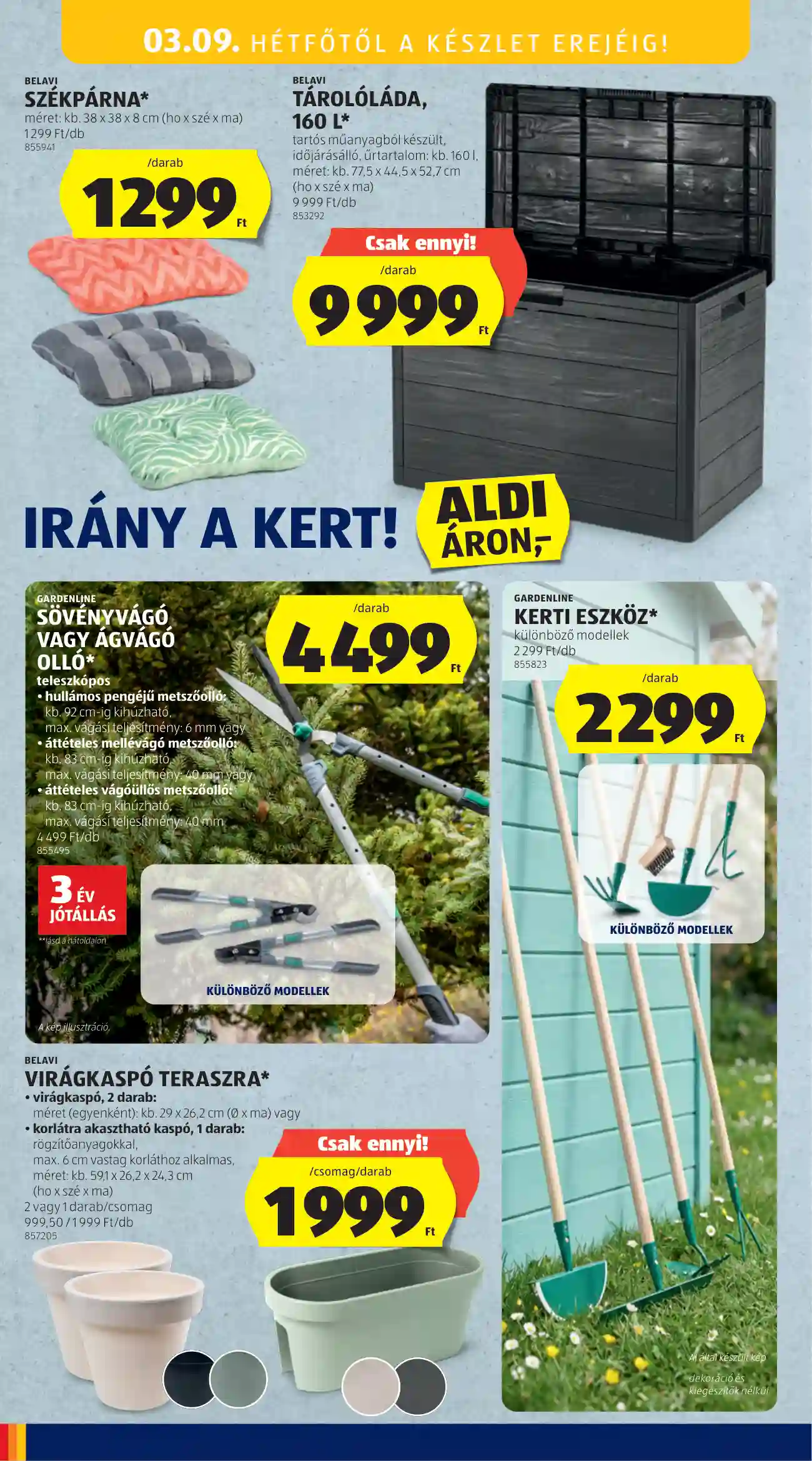 ALDI AKCIÓS ÚJSÁG 10. HÉT  (88 oldal)
