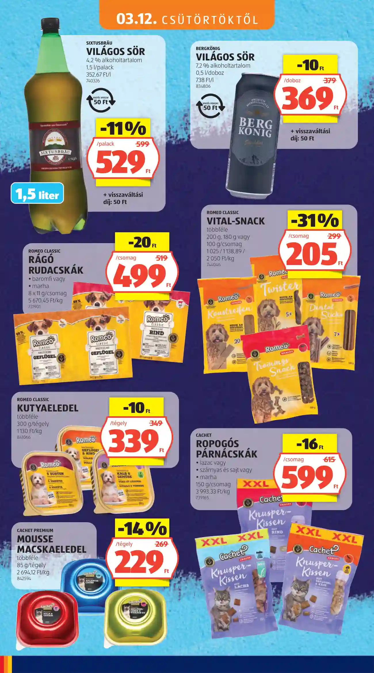 ALDI AKCIÓS ÚJSÁG 11. HÉT  (12 oldal)