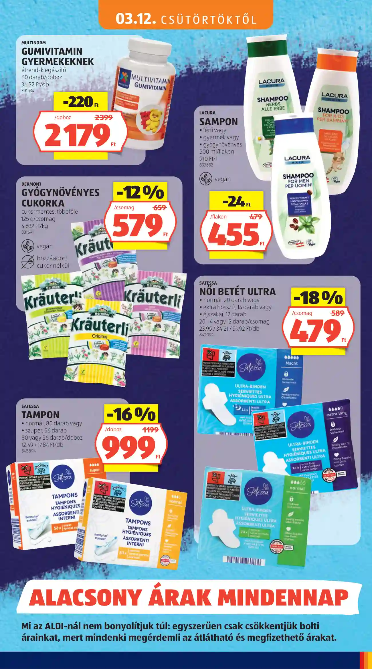 ALDI AKCIÓS ÚJSÁG 11. HÉT  (14 oldal)