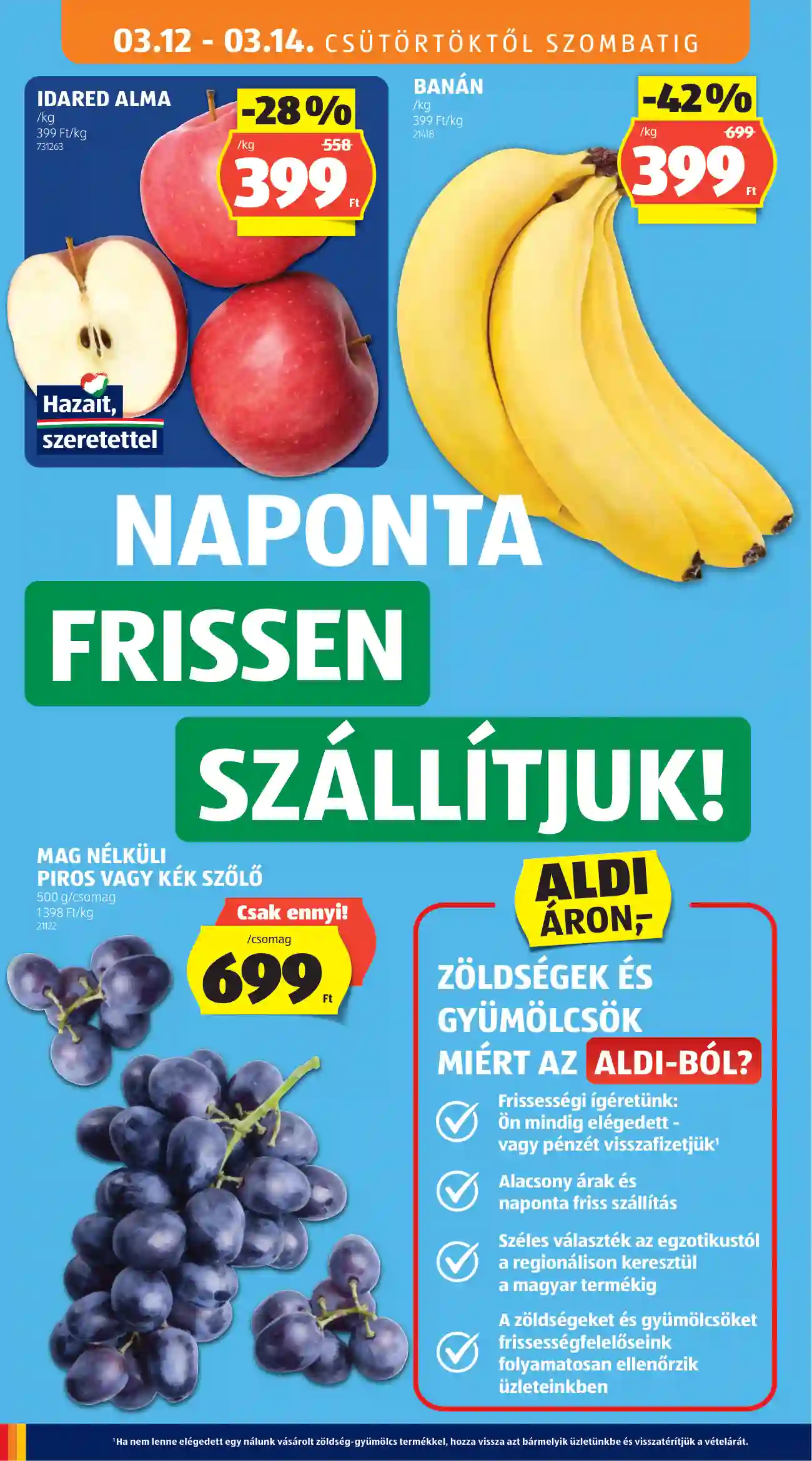ALDI AKCIÓS ÚJSÁG 11. HÉT  (17 oldal)