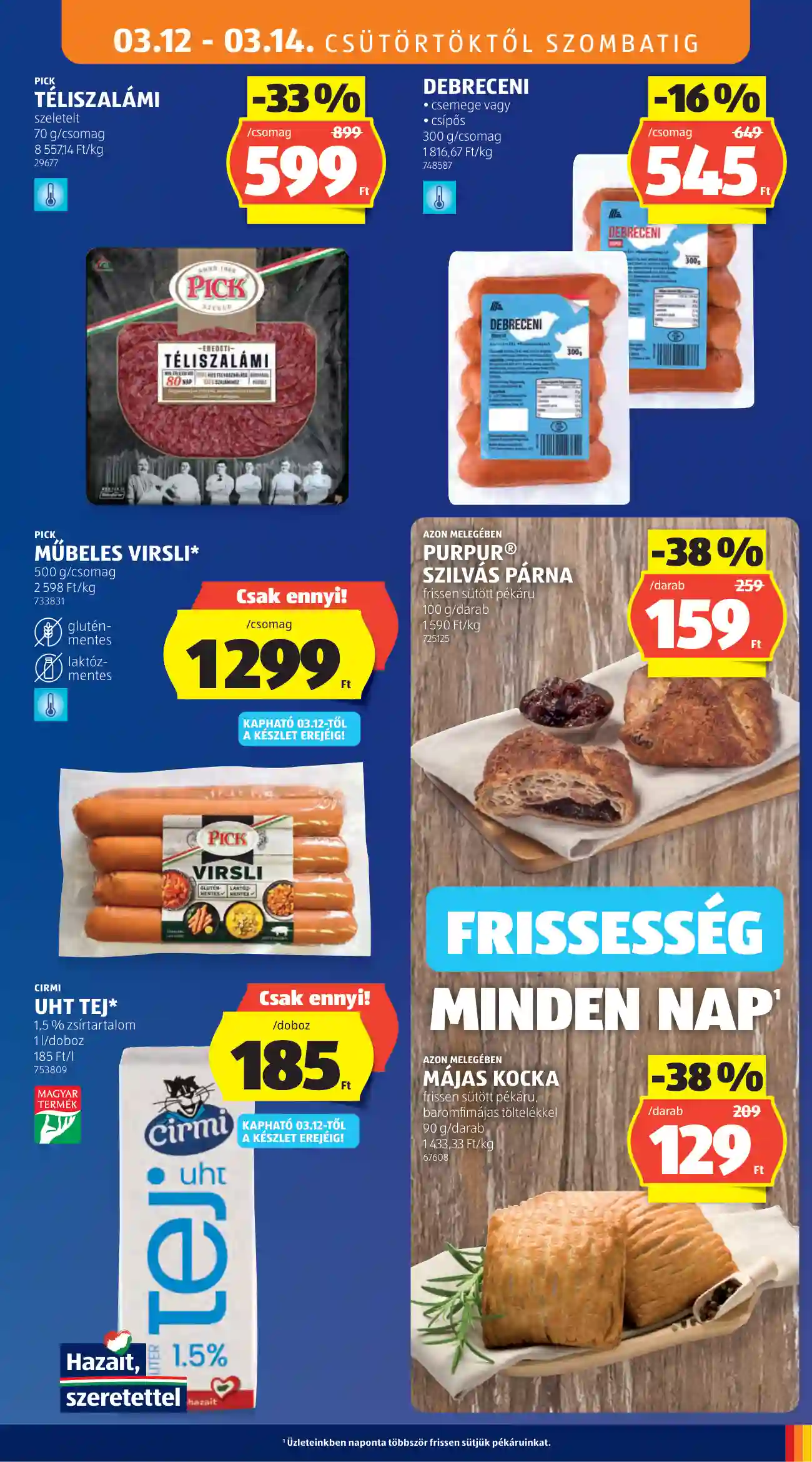 ALDI AKCIÓS ÚJSÁG 11. HÉT  (20 oldal)