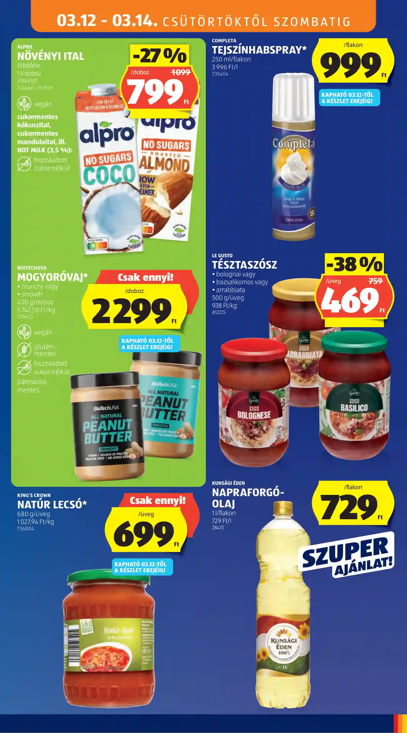 ALDI AKCIÓS ÚJSÁG 11. HÉT  (25 oldal)