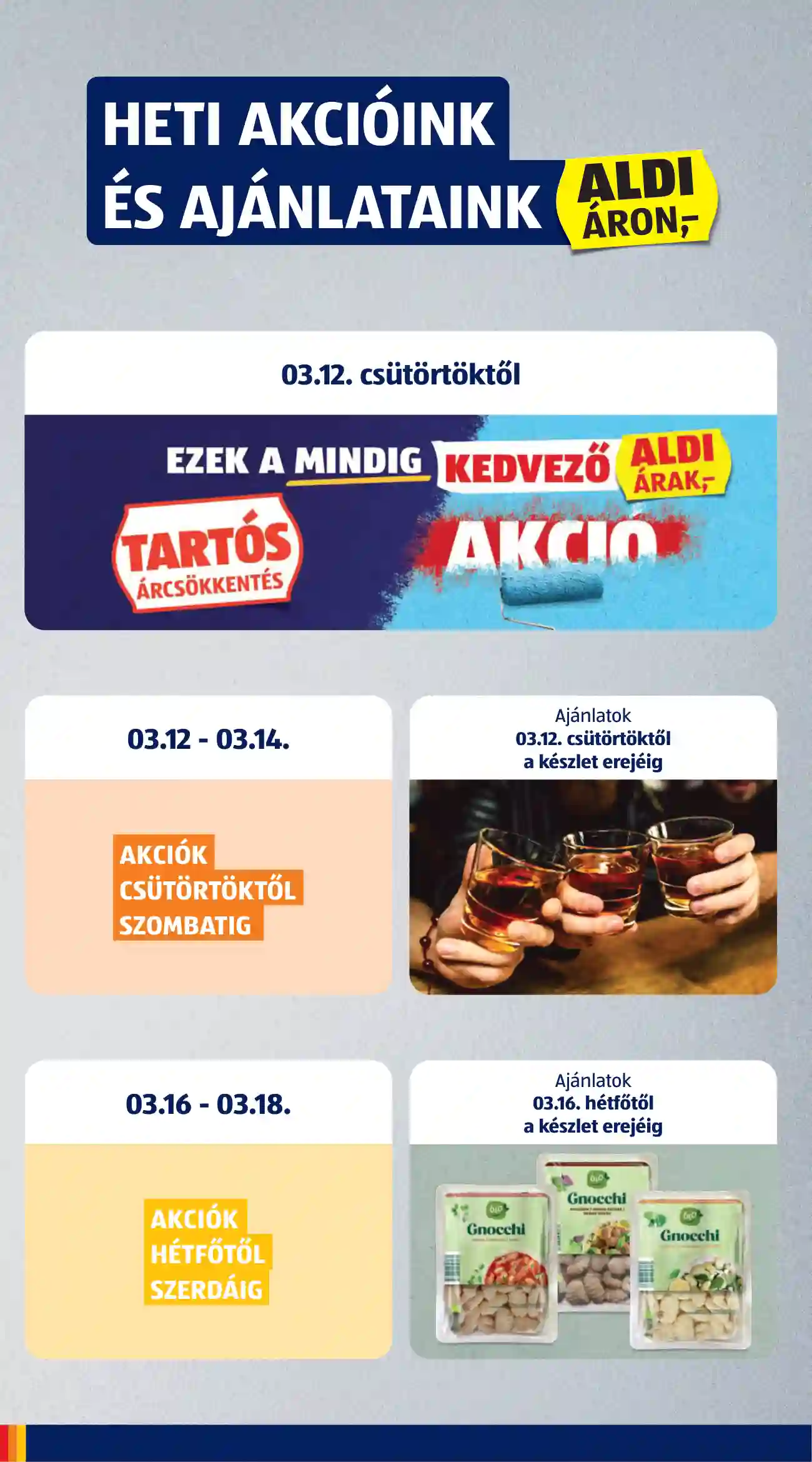 ALDI AKCIÓS ÚJSÁG 11. HÉT  (2 oldal)