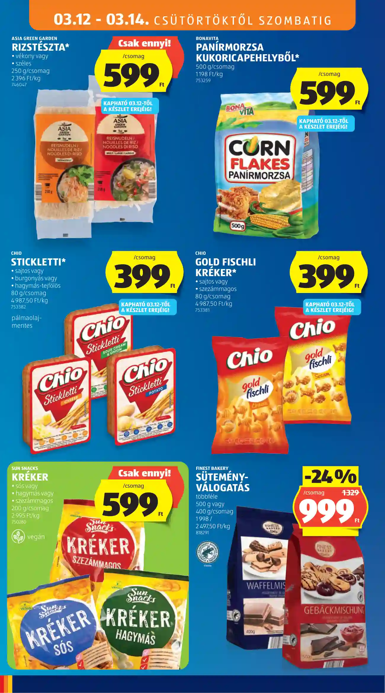 ALDI AKCIÓS ÚJSÁG 11. HÉT  (26 oldal)