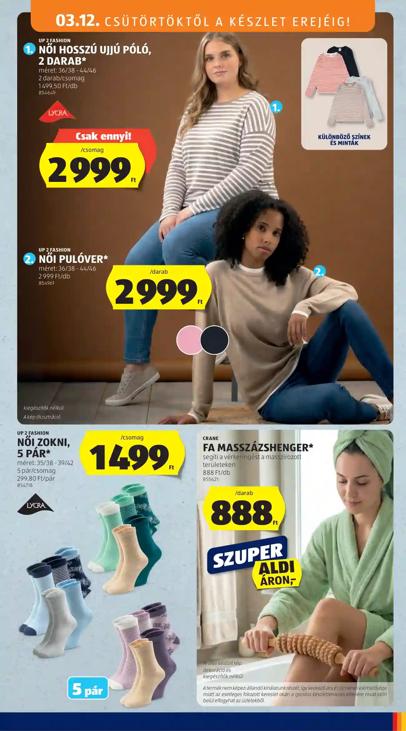 ALDI AKCIÓS ÚJSÁG 11. HÉT  (40 oldal)