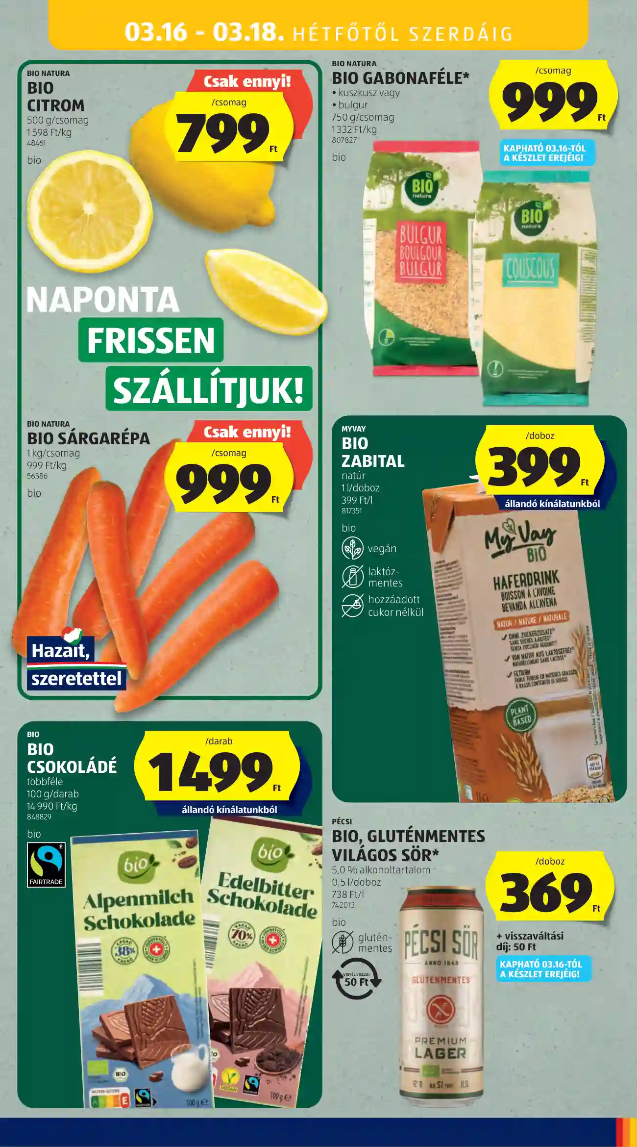 ALDI AKCIÓS ÚJSÁG 11. HÉT  (55 oldal)