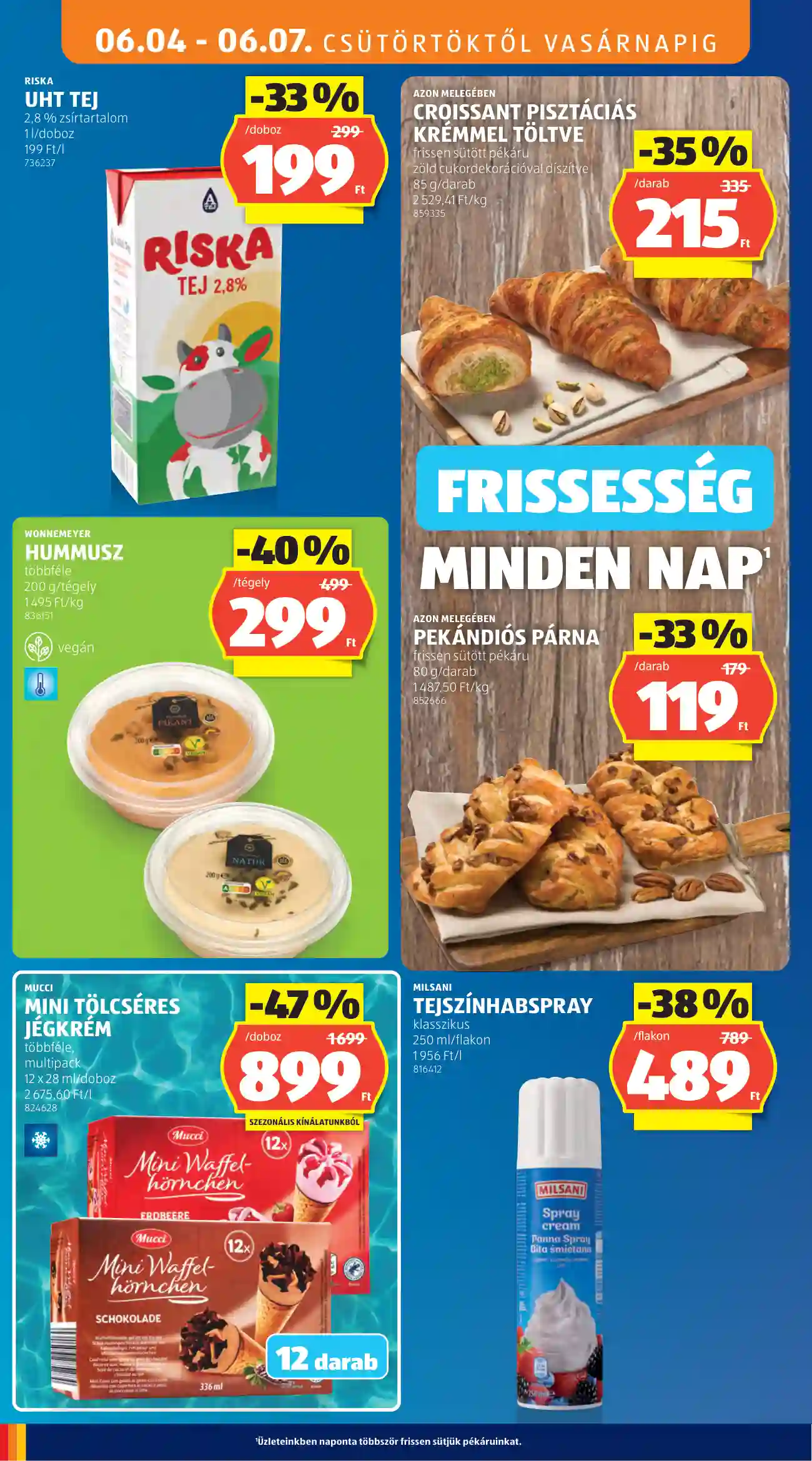 Aldi akciós újság 23. hét (4 oldal)