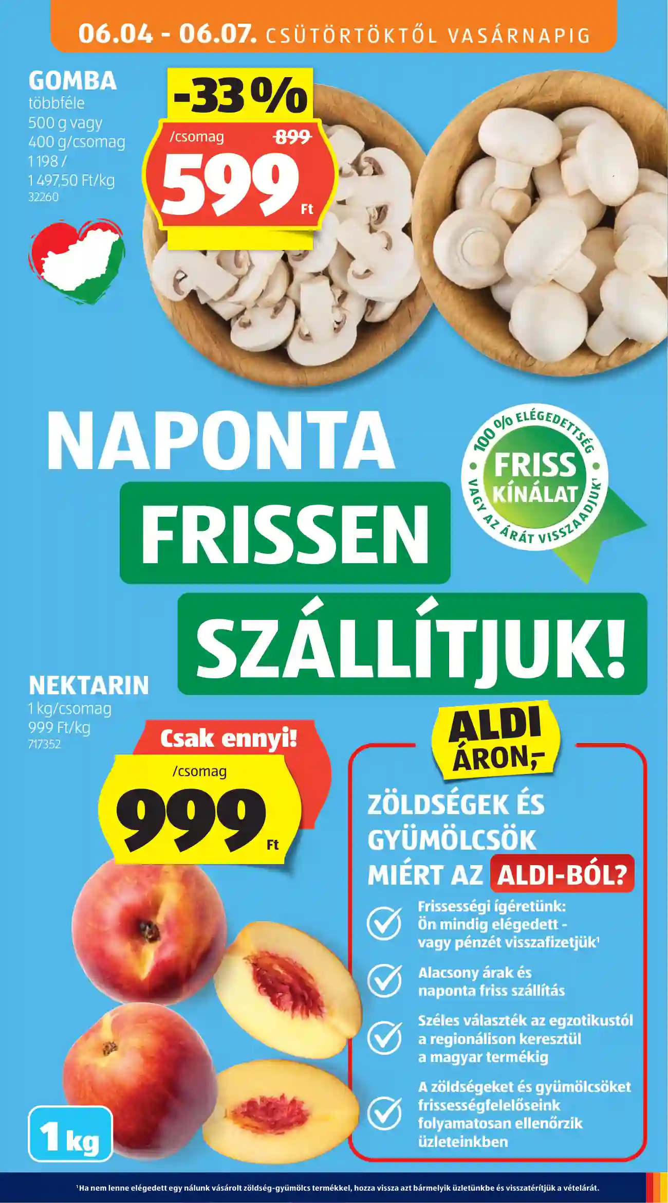 Aldi akciós újság 23. hét (7 oldal)