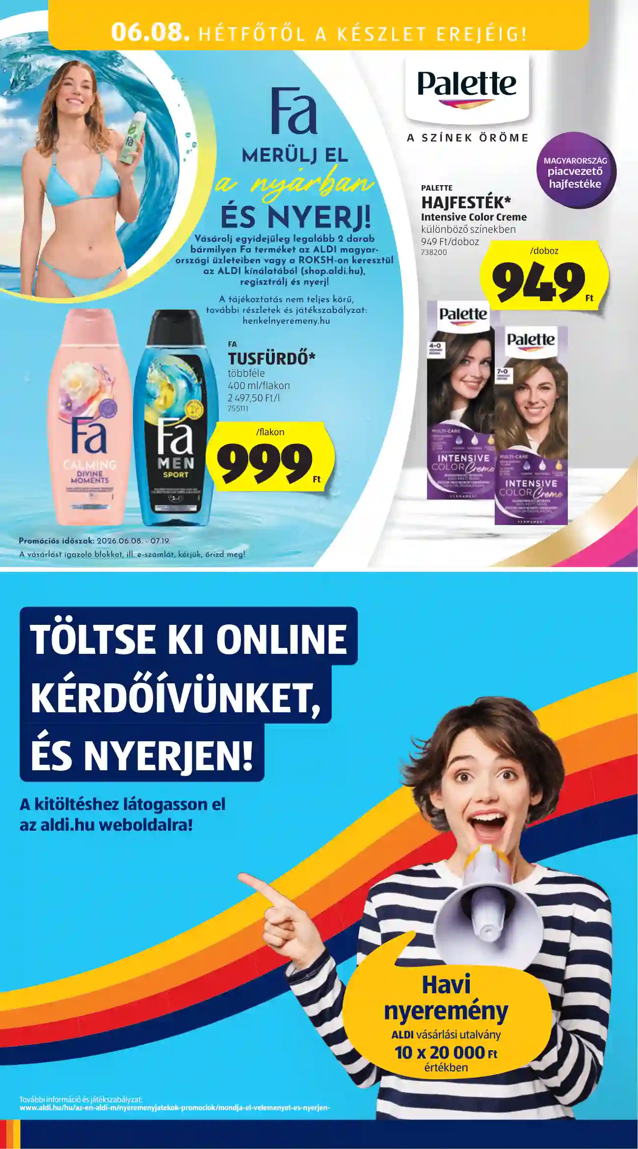 Aldi akciós újság 23. hét (39 oldal)