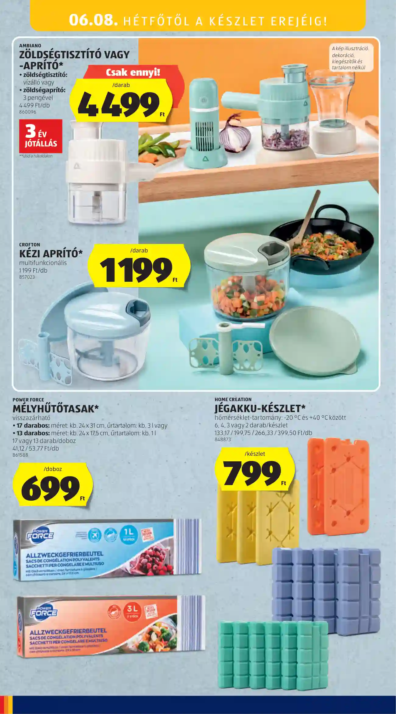 Aldi akciós újság 23. hét (45 oldal)