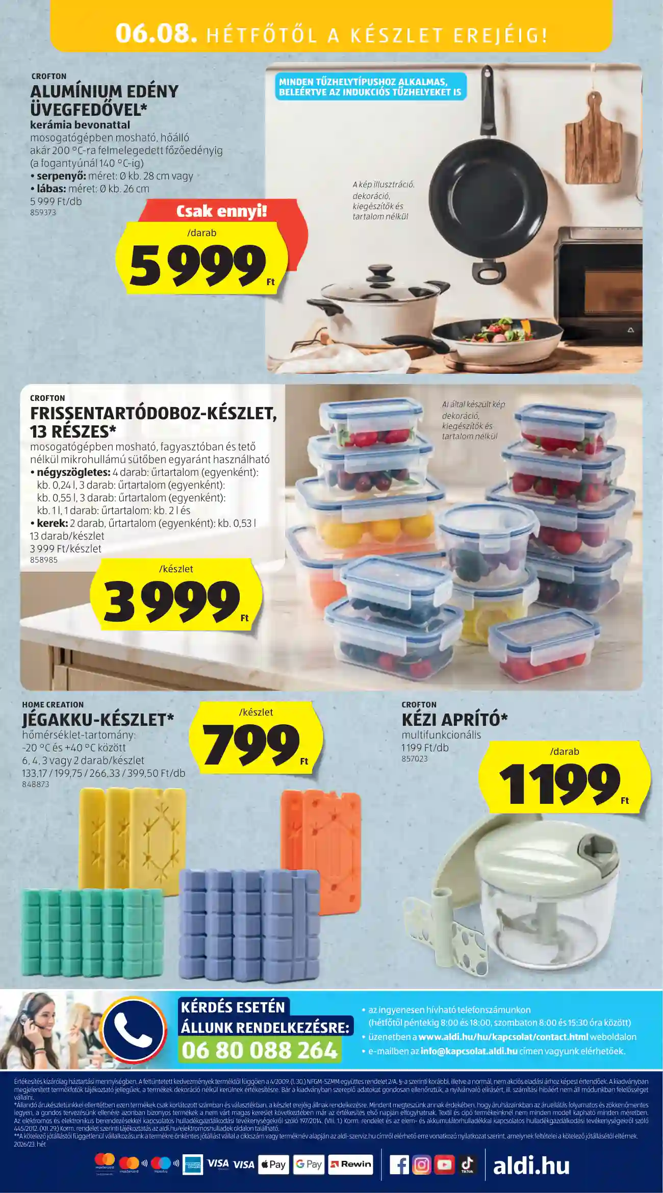 Aldi akciós újság 23. hét (53 oldal)