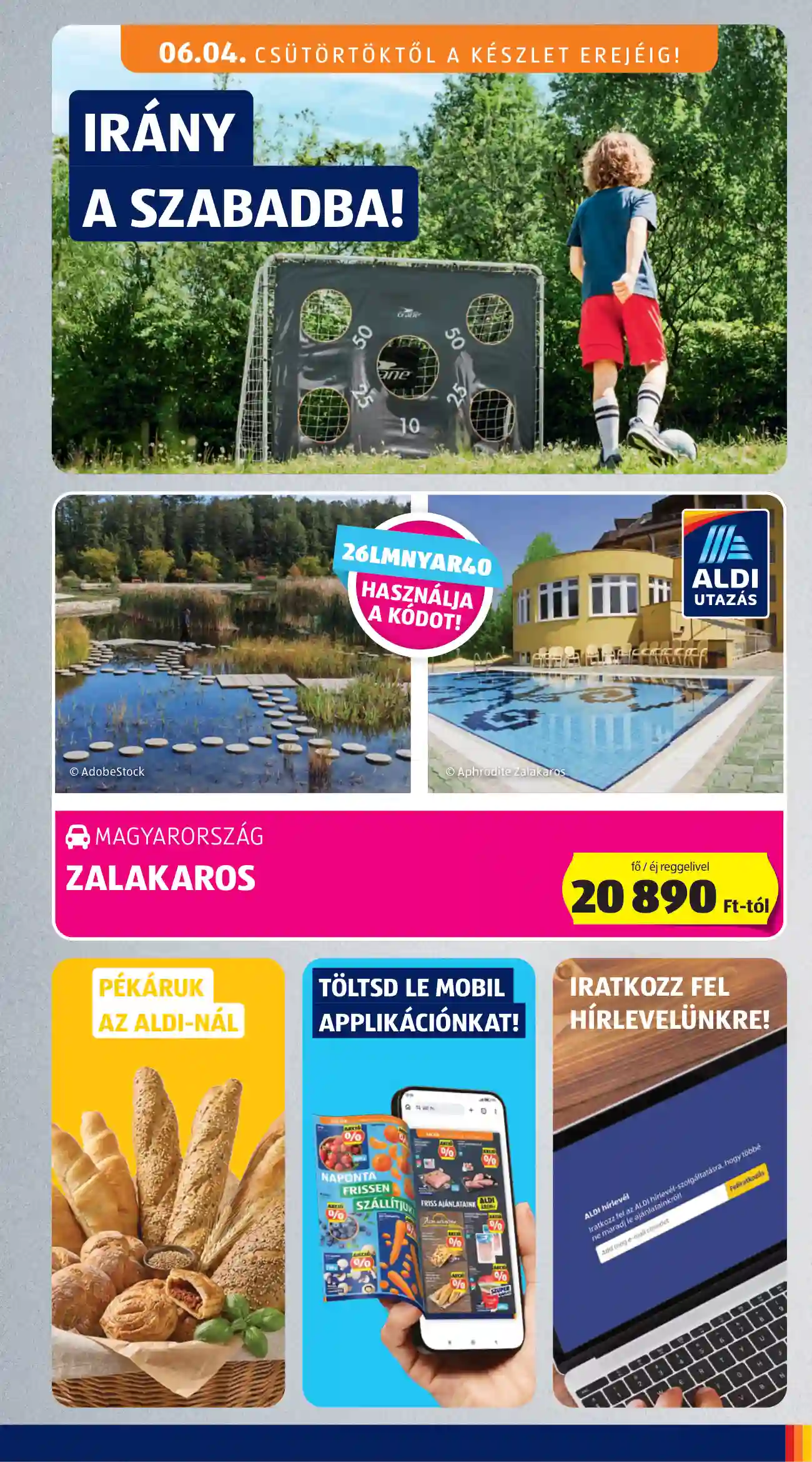 Aldi akciós újság 23. hét (57 oldal)
