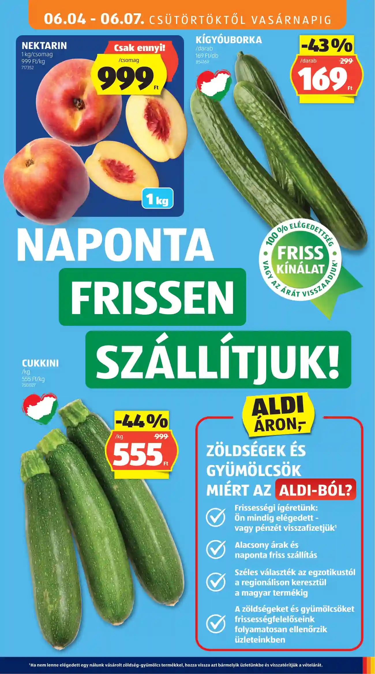 Aldi akciós újság 23. hét (64 oldal)