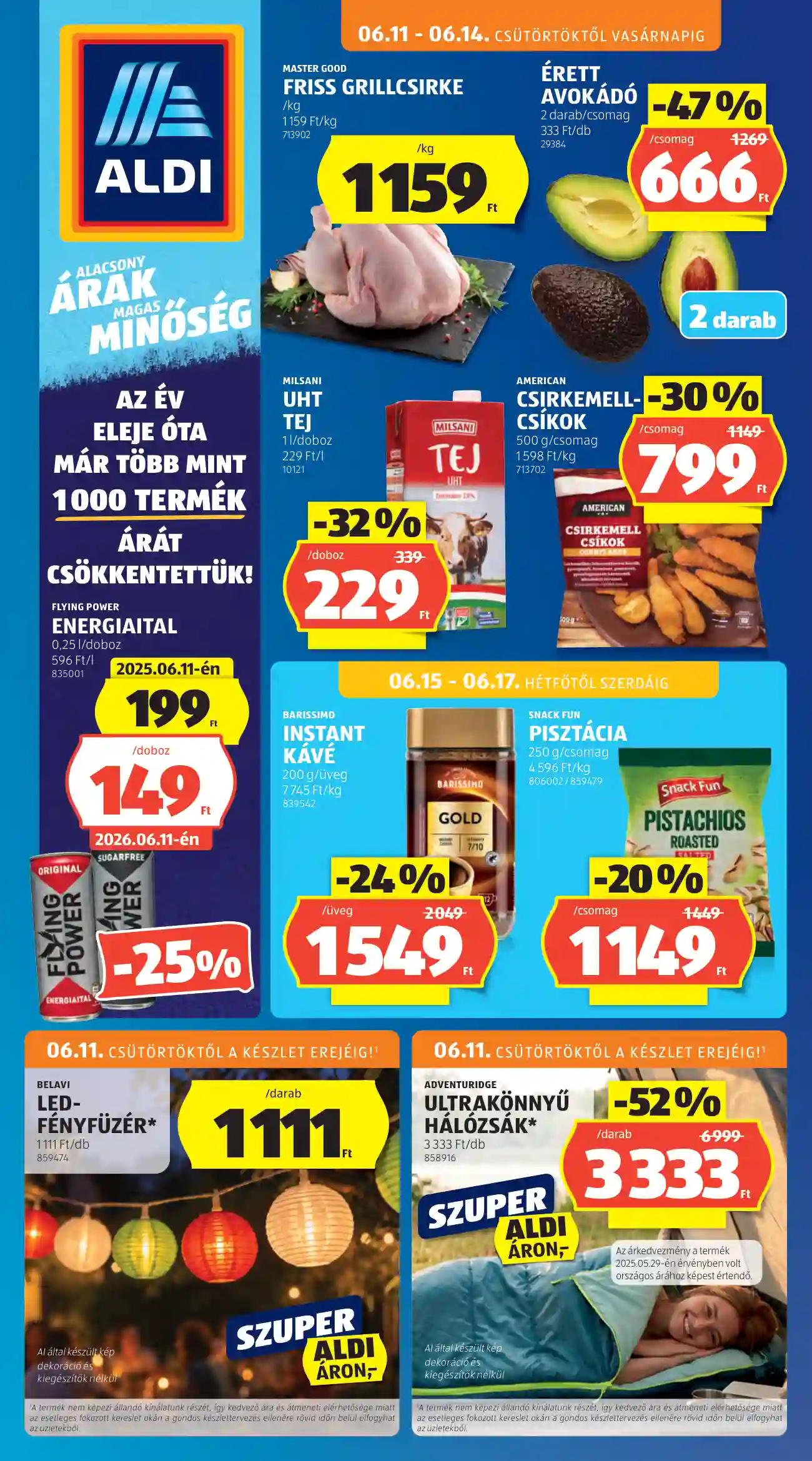 Aldi akciós újság 24. hét
