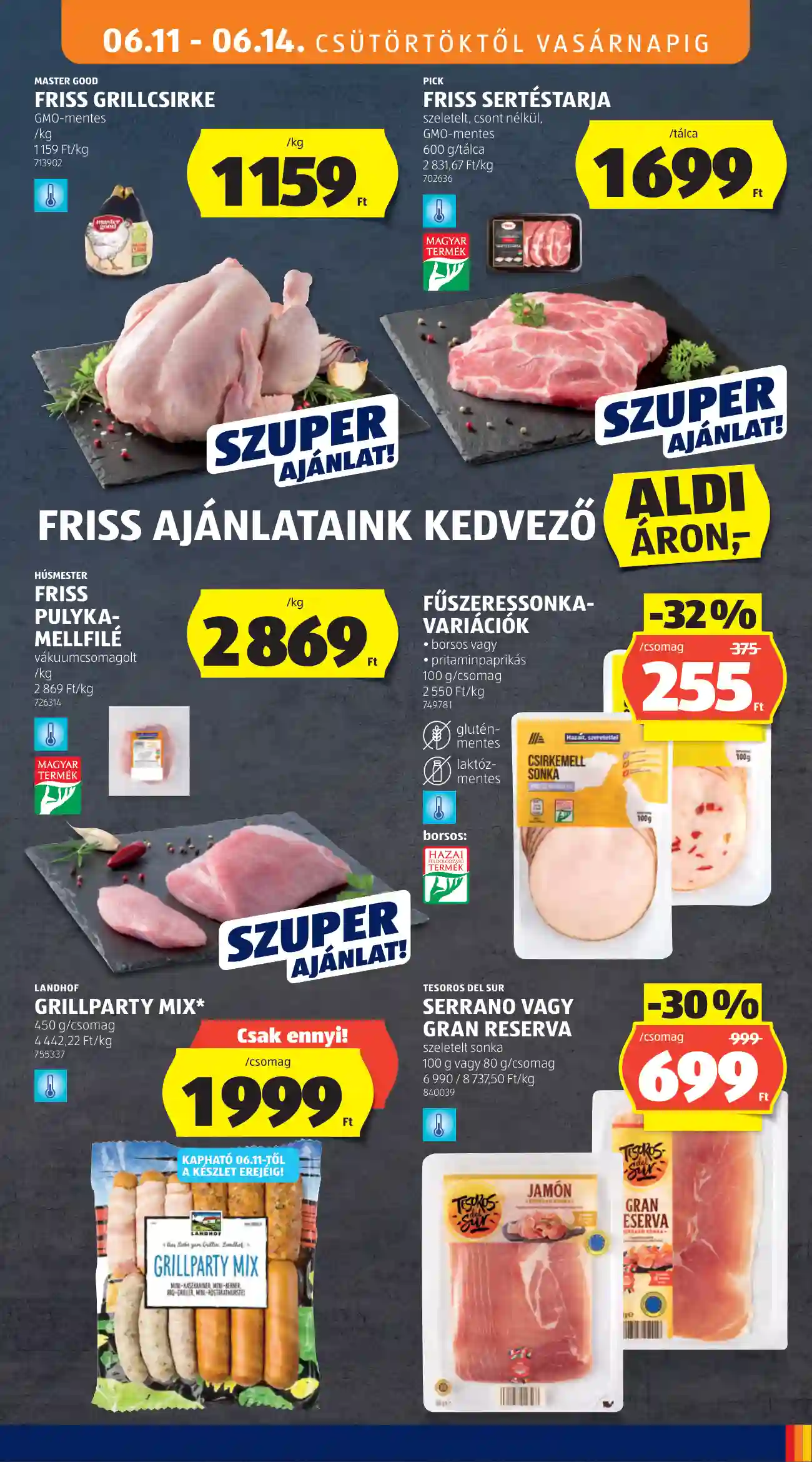 Aldi akciós újság 24. hét (3 oldal)
