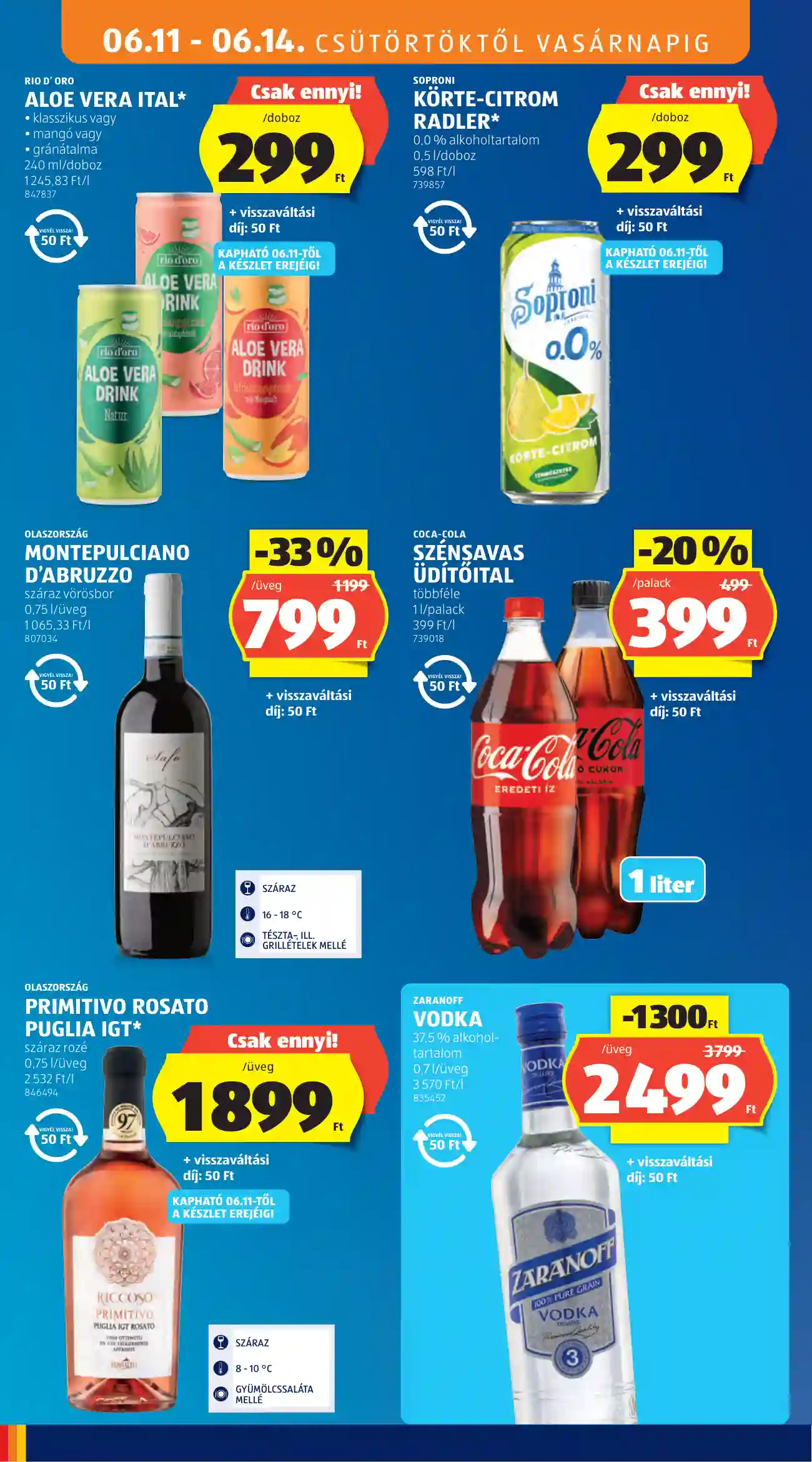 Aldi akciós újság 24. hét (8 oldal)