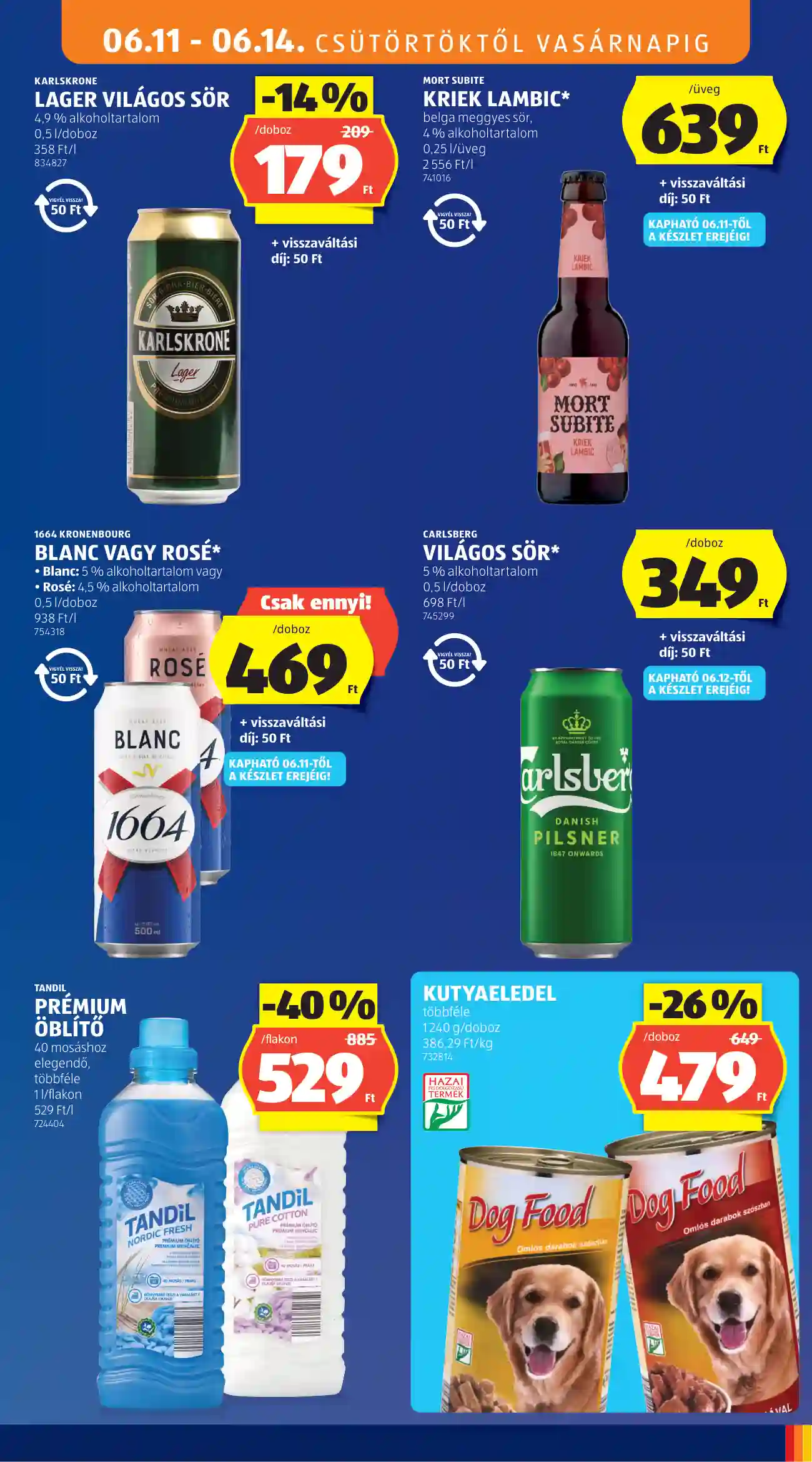 Aldi akciós újság 24. hét (9 oldal)