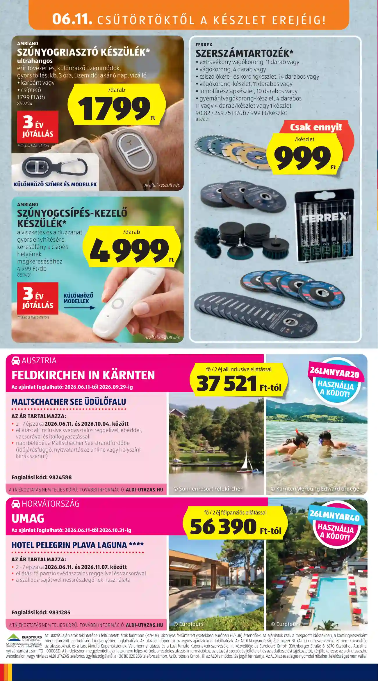 Aldi akciós újság 24. hét (19 oldal)