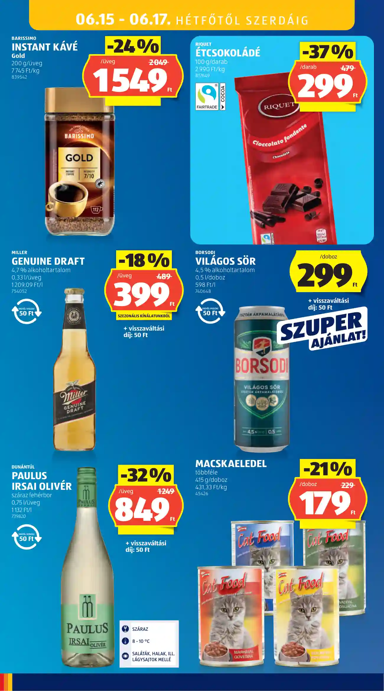 Aldi akciós újság 24. hét (37 oldal)