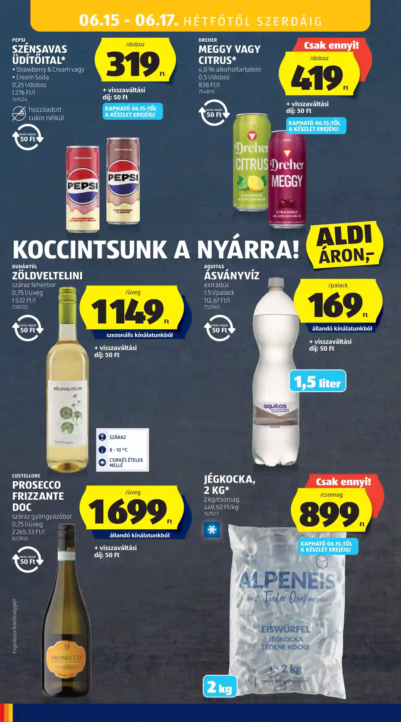 Aldi akciós újság 24. hét (39 oldal)