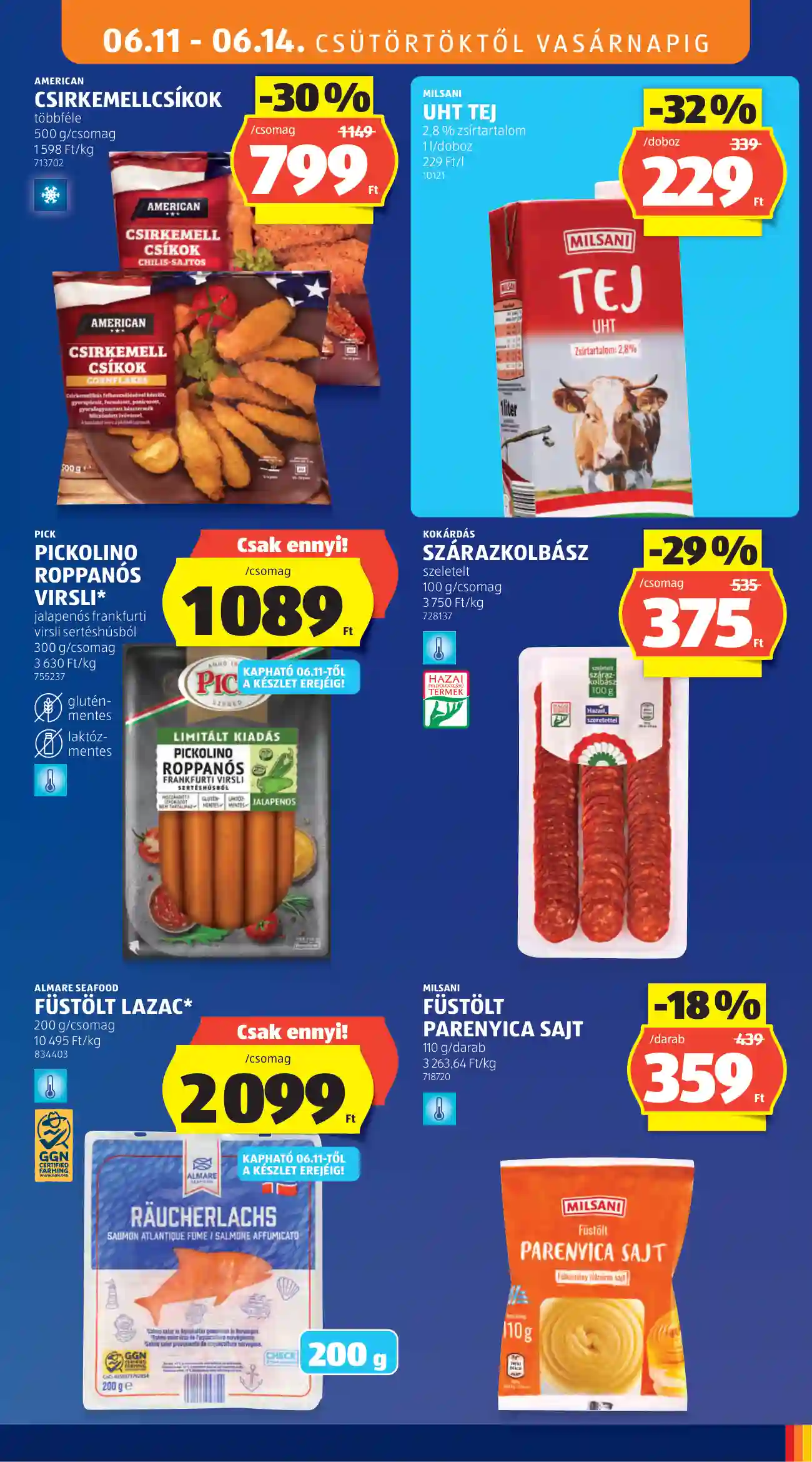 Aldi akciós újság 24. hét (5 oldal)