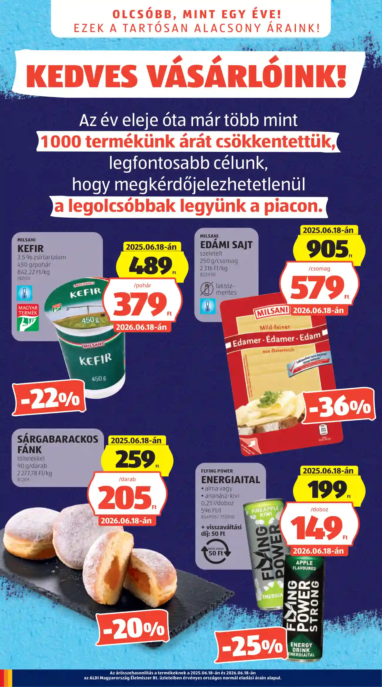 Aldi akciós újság 25. hét (2 oldal)