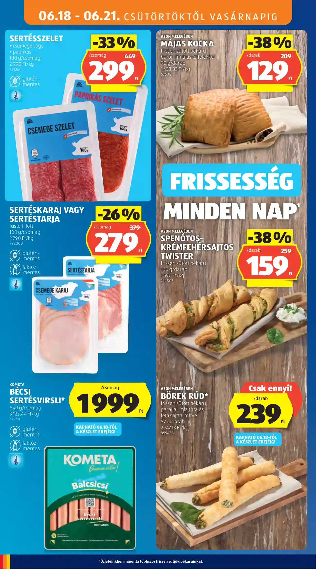 Aldi akciós újság 25. hét (4 oldal)
