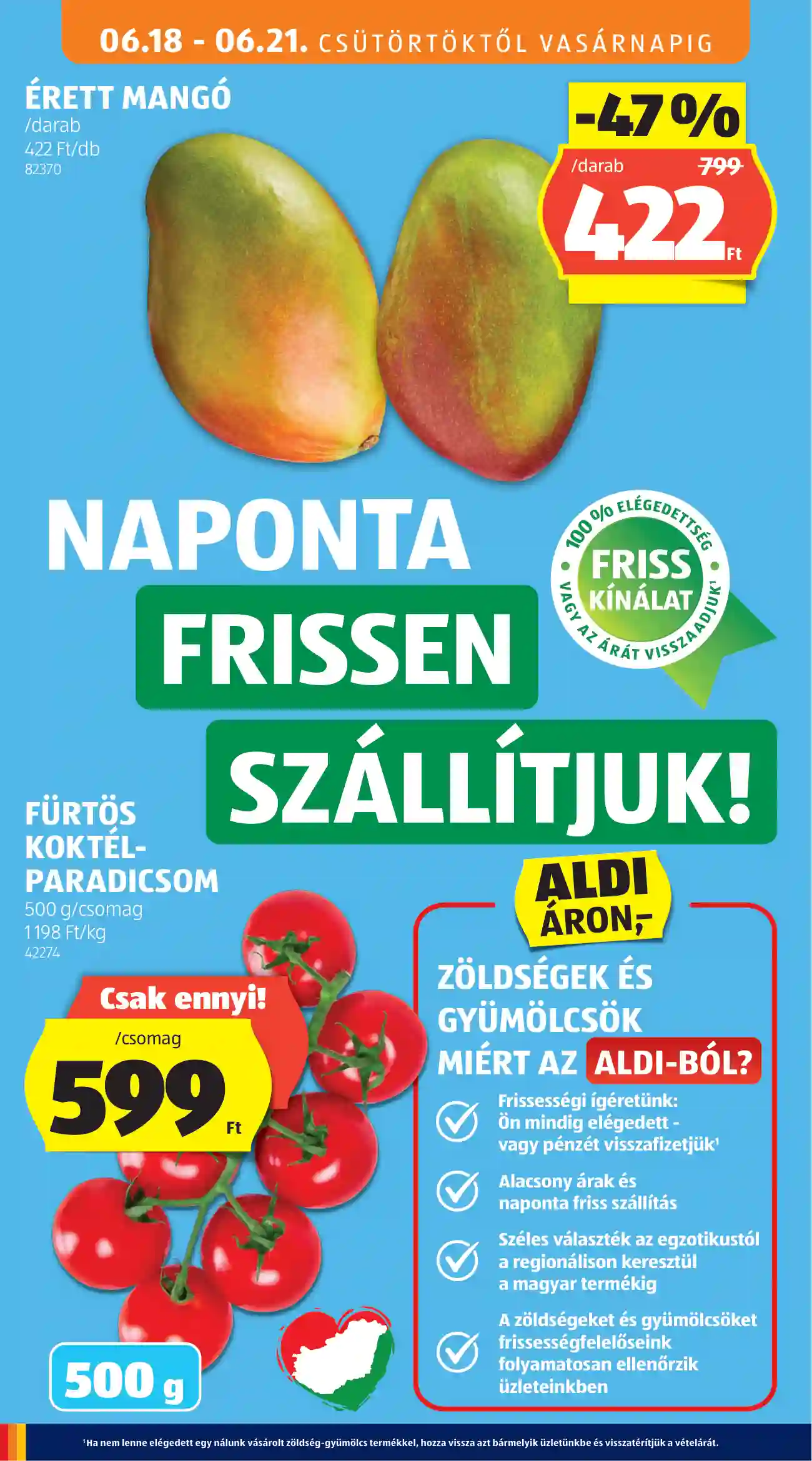 Aldi akciós újság 25. hét (6 oldal)