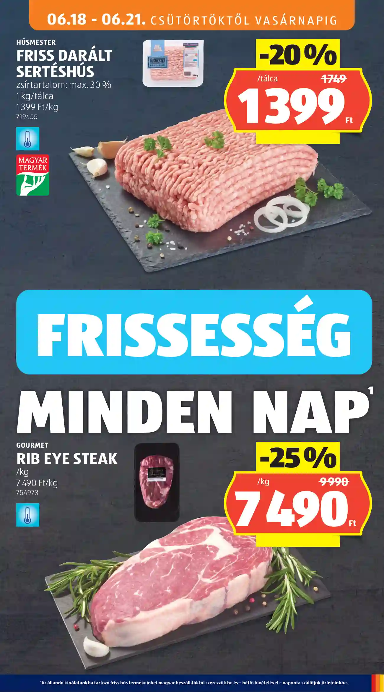 Aldi akciós újság 25. hét (7 oldal)