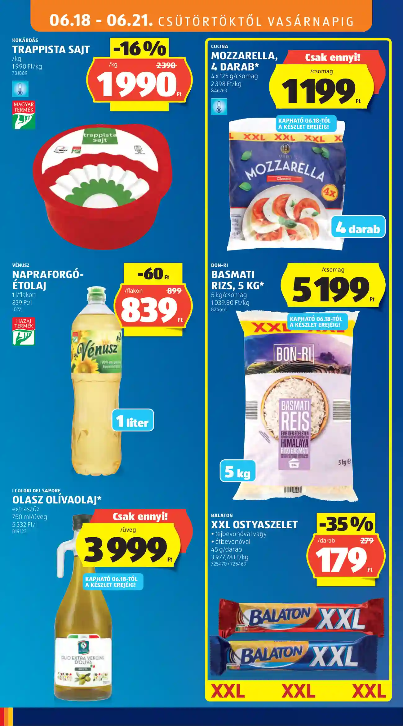 Aldi akciós újság 25. hét (8 oldal)