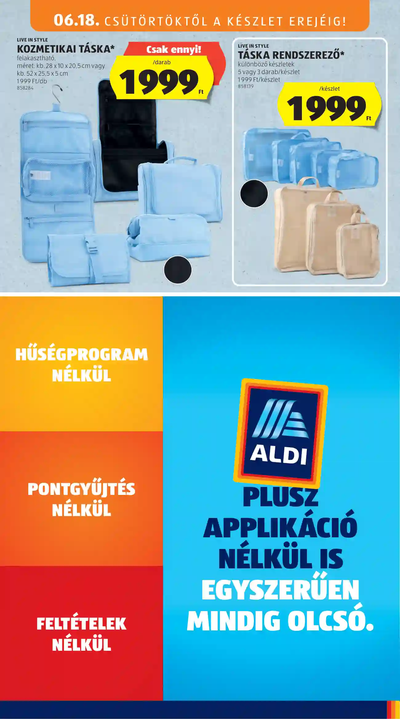 Aldi akciós újság 25. hét (25 oldal)