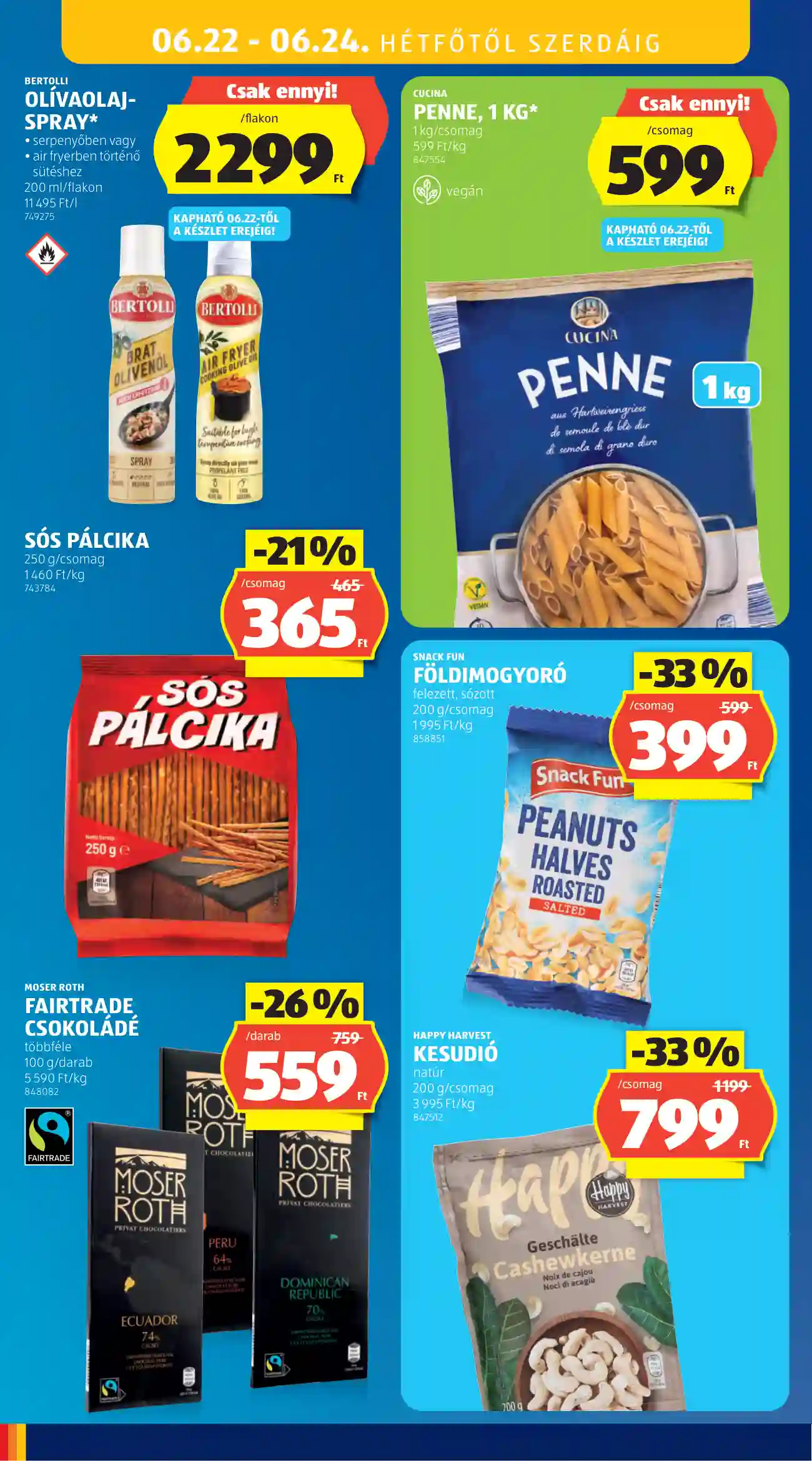 Aldi akciós újság 25. hét (34 oldal)