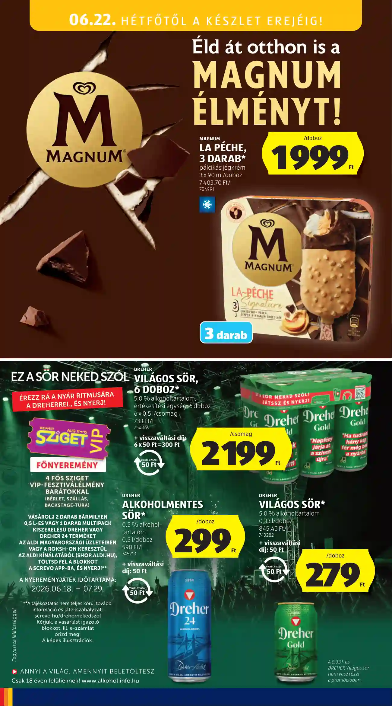Aldi akciós újság 25. hét (39 oldal)