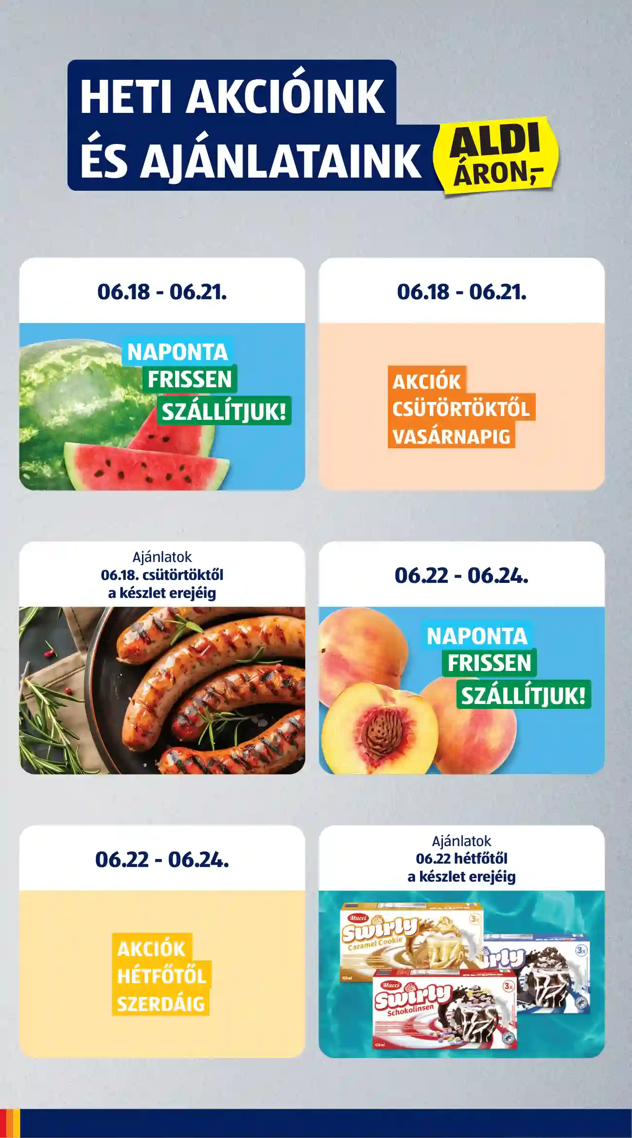 Aldi akciós újság 25. hét (46 oldal)