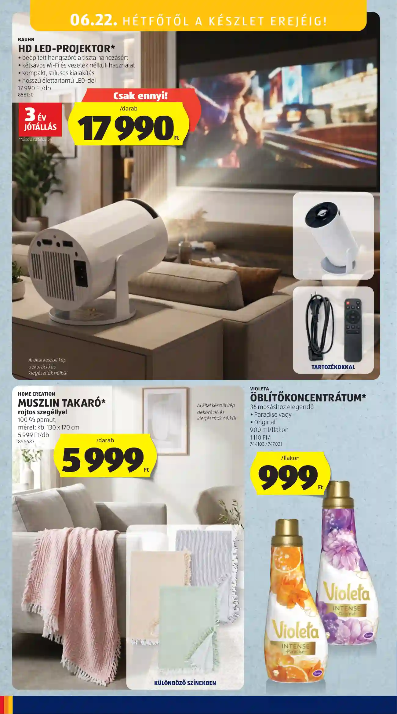 Aldi akciós újság 25. hét (50 oldal)