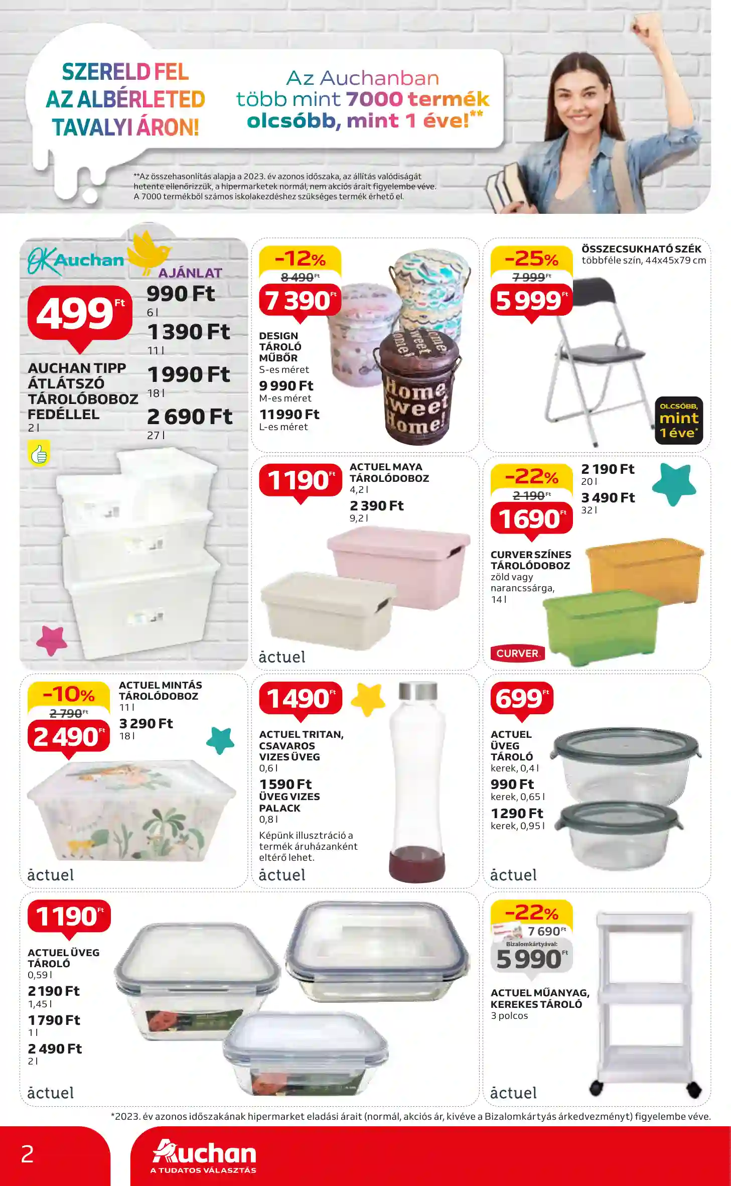 Auchan akciós újság 35. hét (2 oldal)