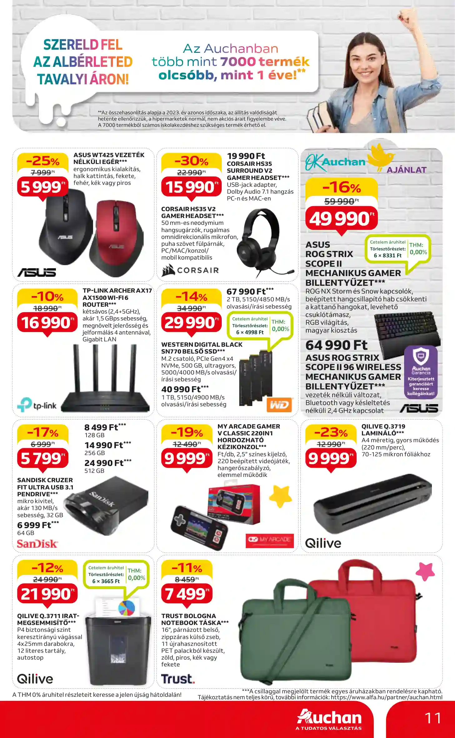 Auchan akciós újság 35. hét (3 oldal)