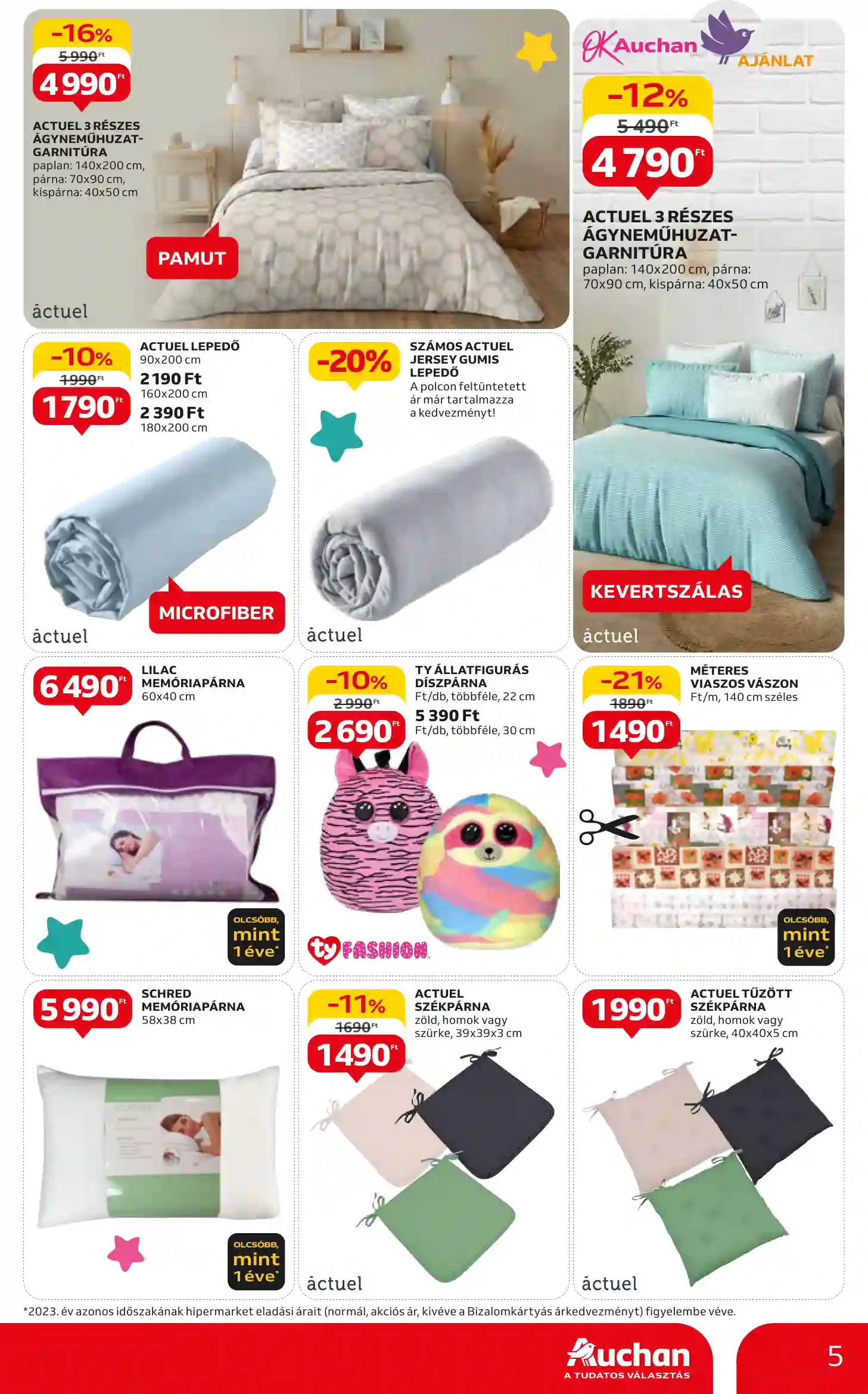 Auchan akciós újság 35. hét (13 oldal)