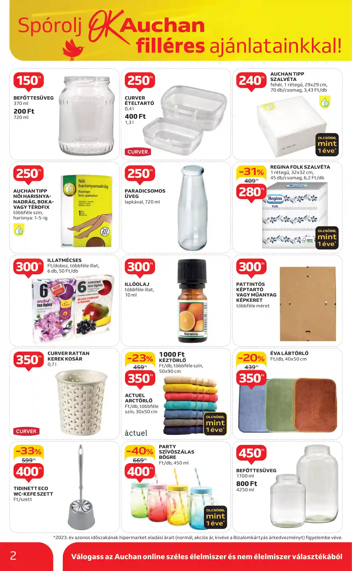 Auchan akciós újság 35. hét (2 oldal)