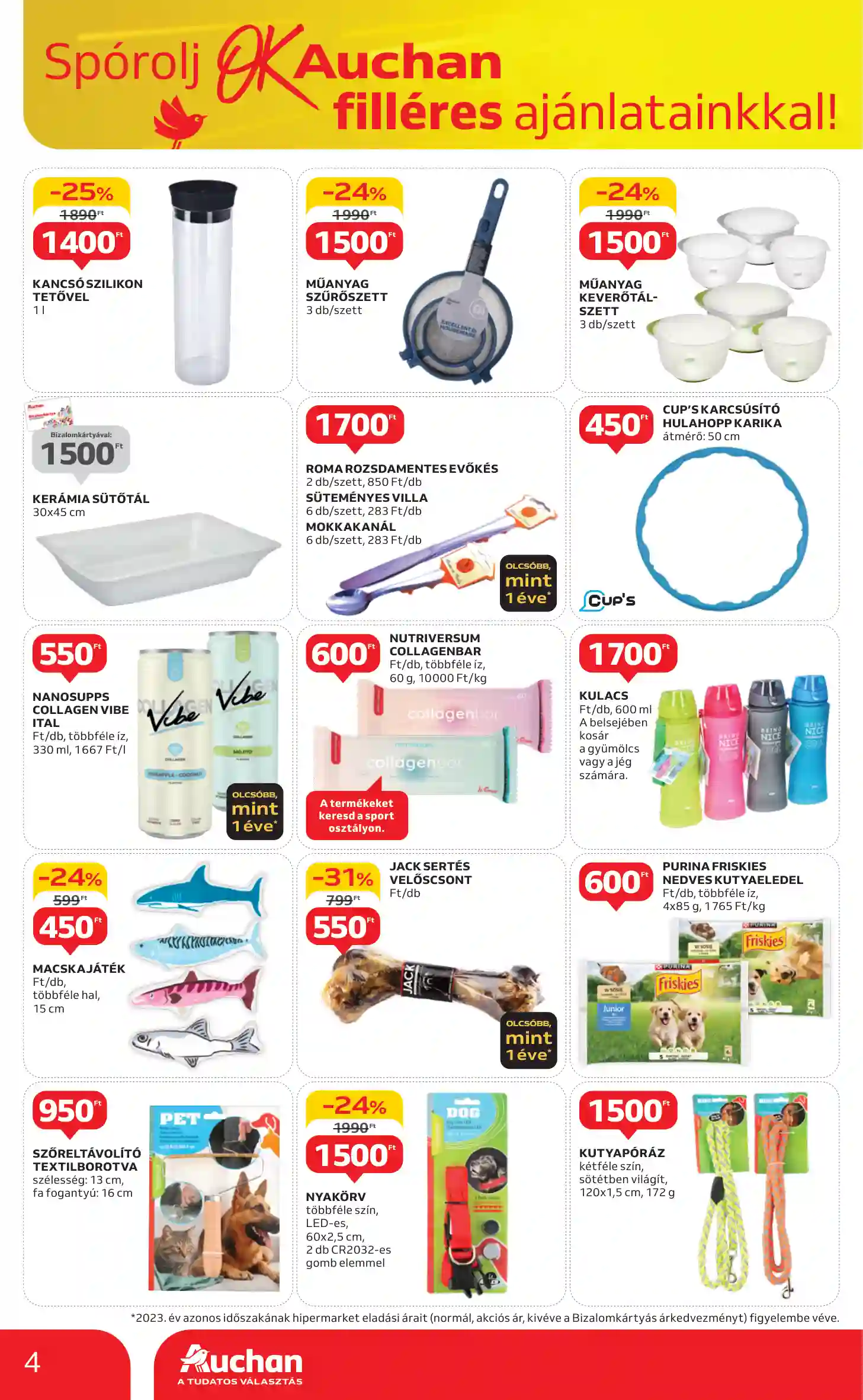 Auchan akciós újság 35. hét (7 oldal)