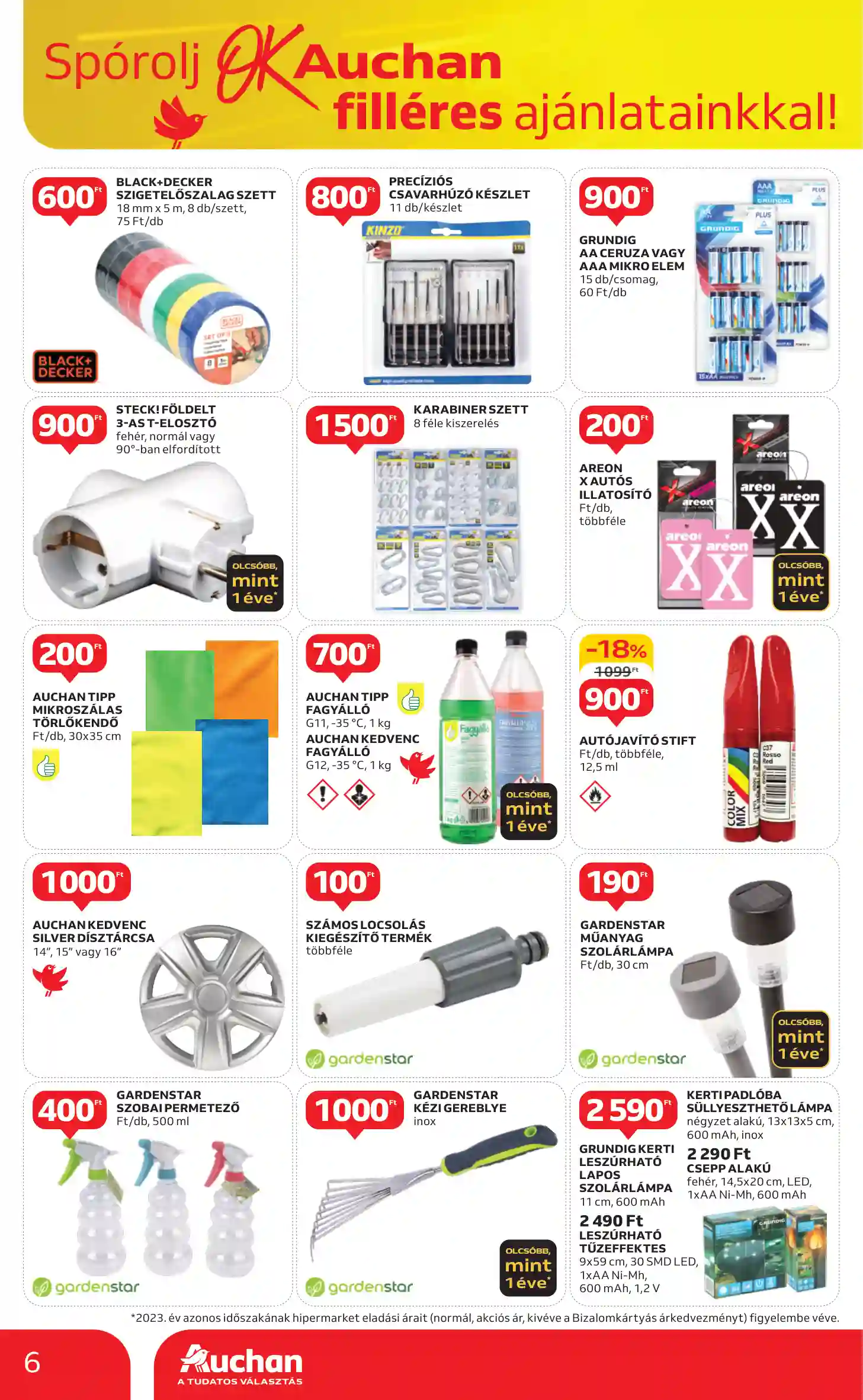 Auchan akciós újság 35. hét (9 oldal)
