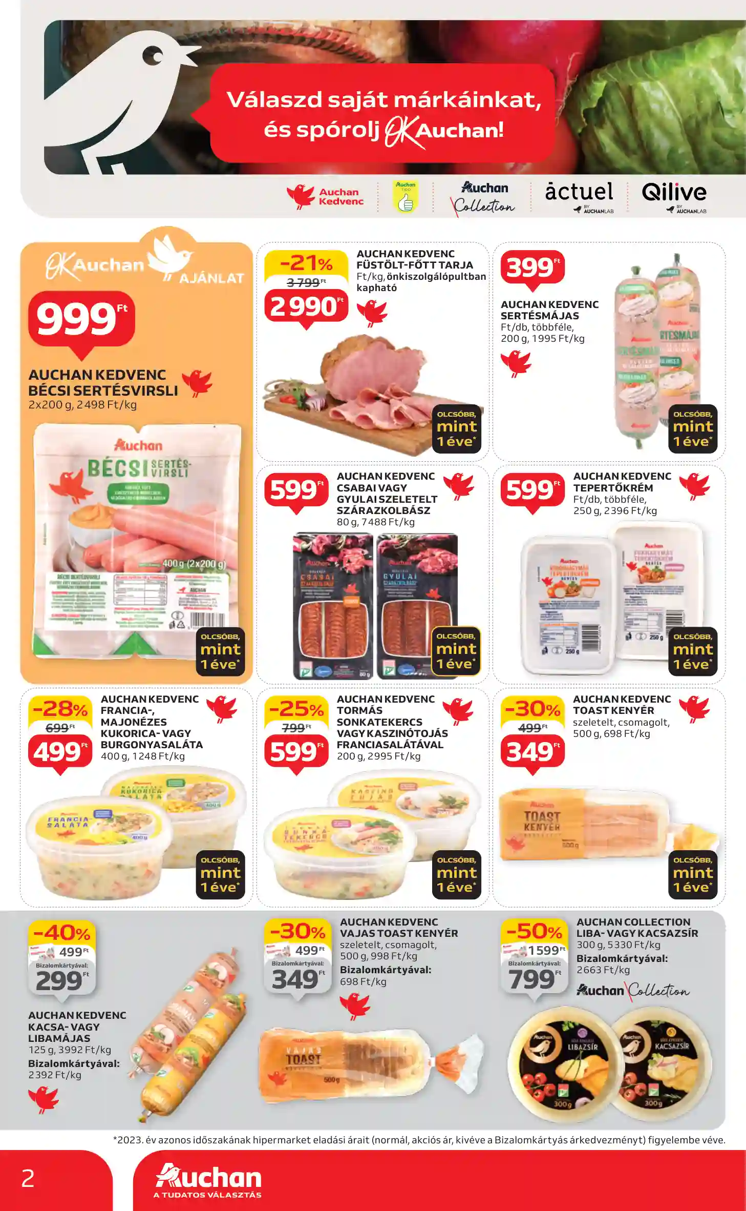 Auchan akciós újság 36. hét (2 oldal)