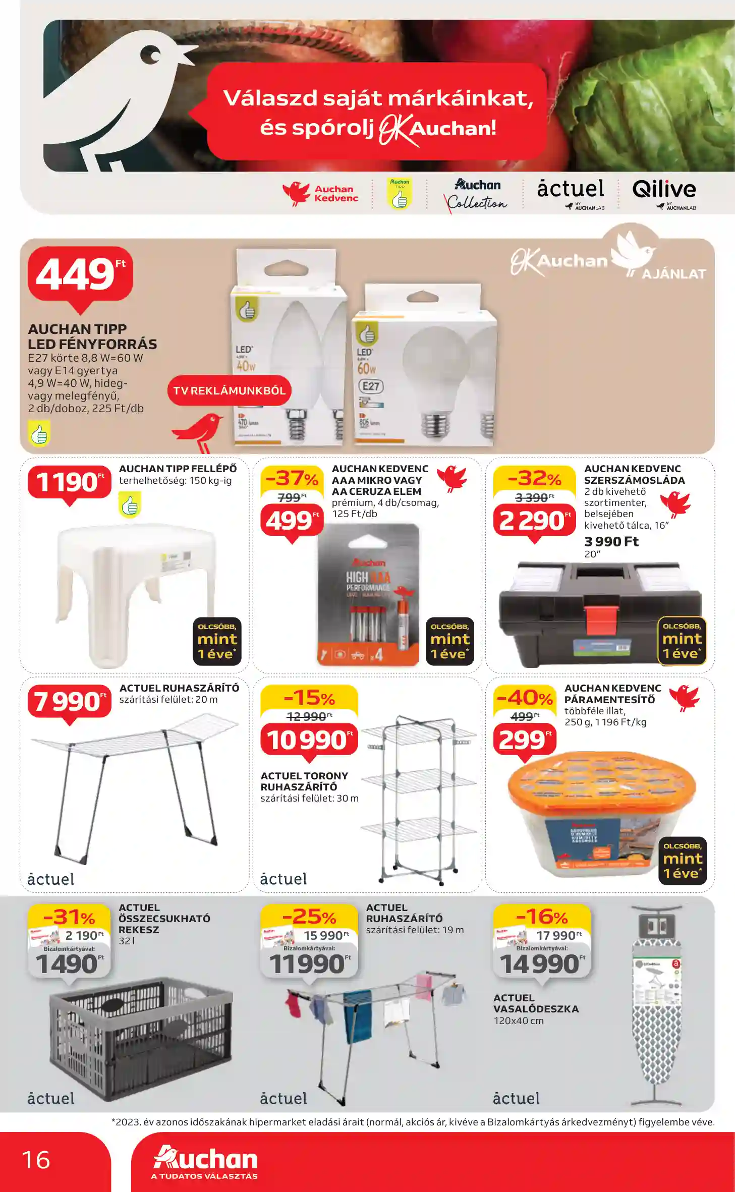 Auchan akciós újság 36. hét (8 oldal)