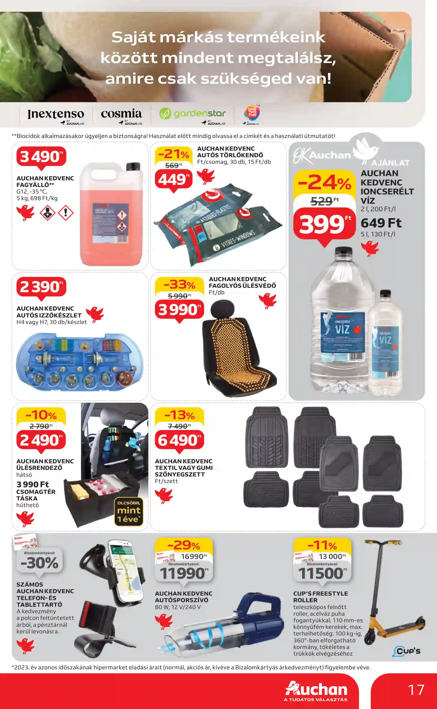 Auchan akciós újság 36. hét (9 oldal)