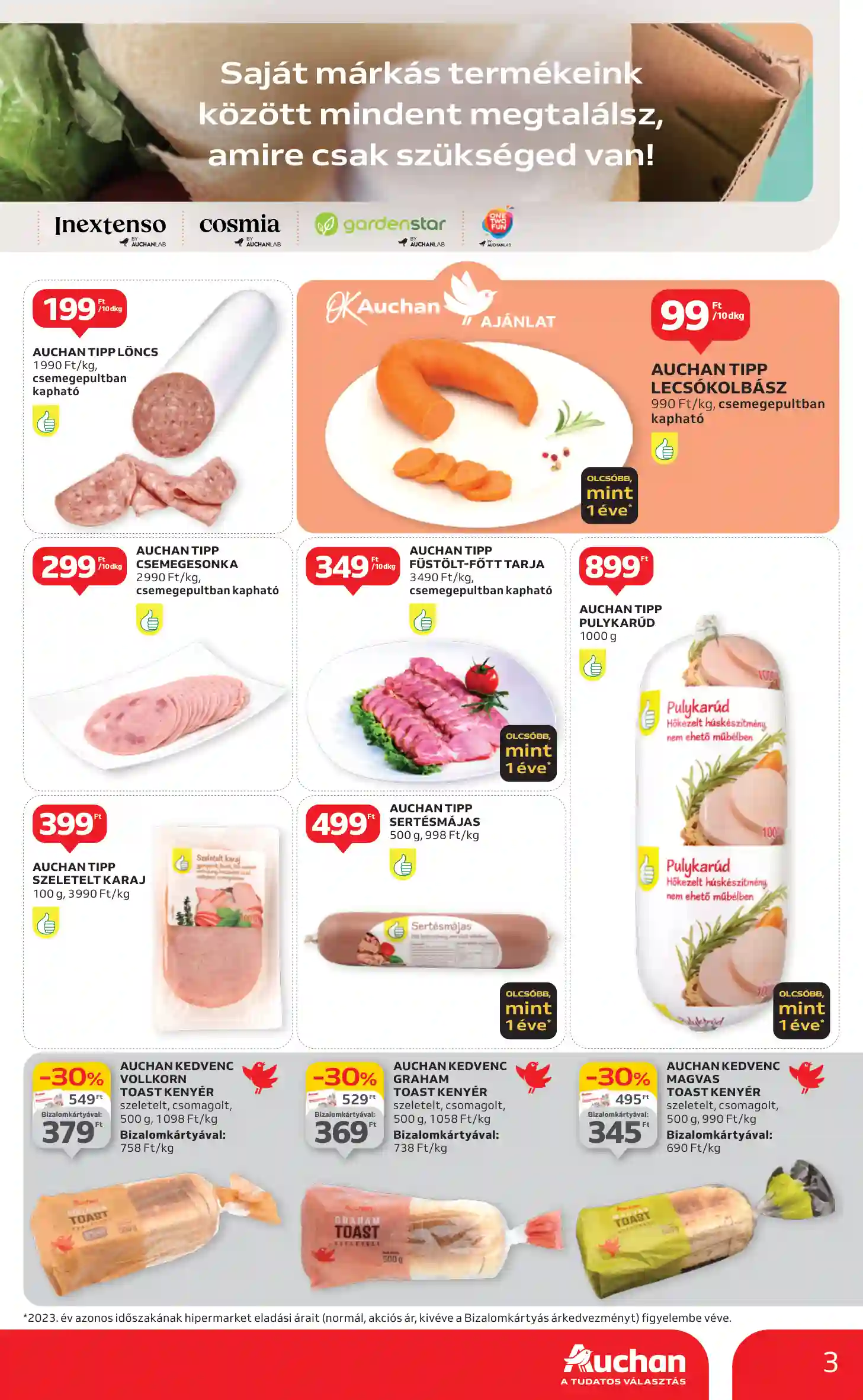 Auchan akciós újság 36. hét (13 oldal)