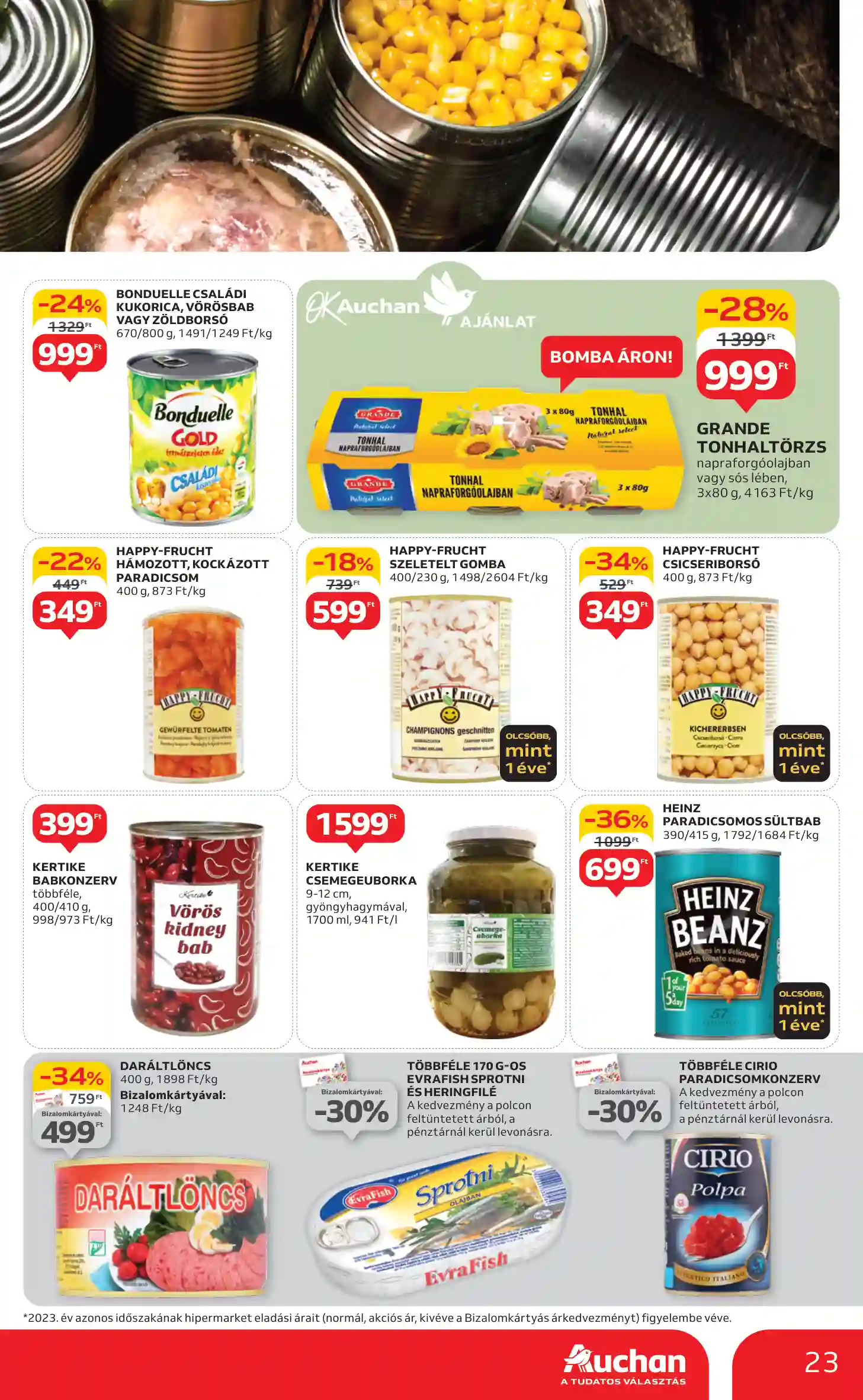 Auchan akciós újság 36. hét (16 oldal)