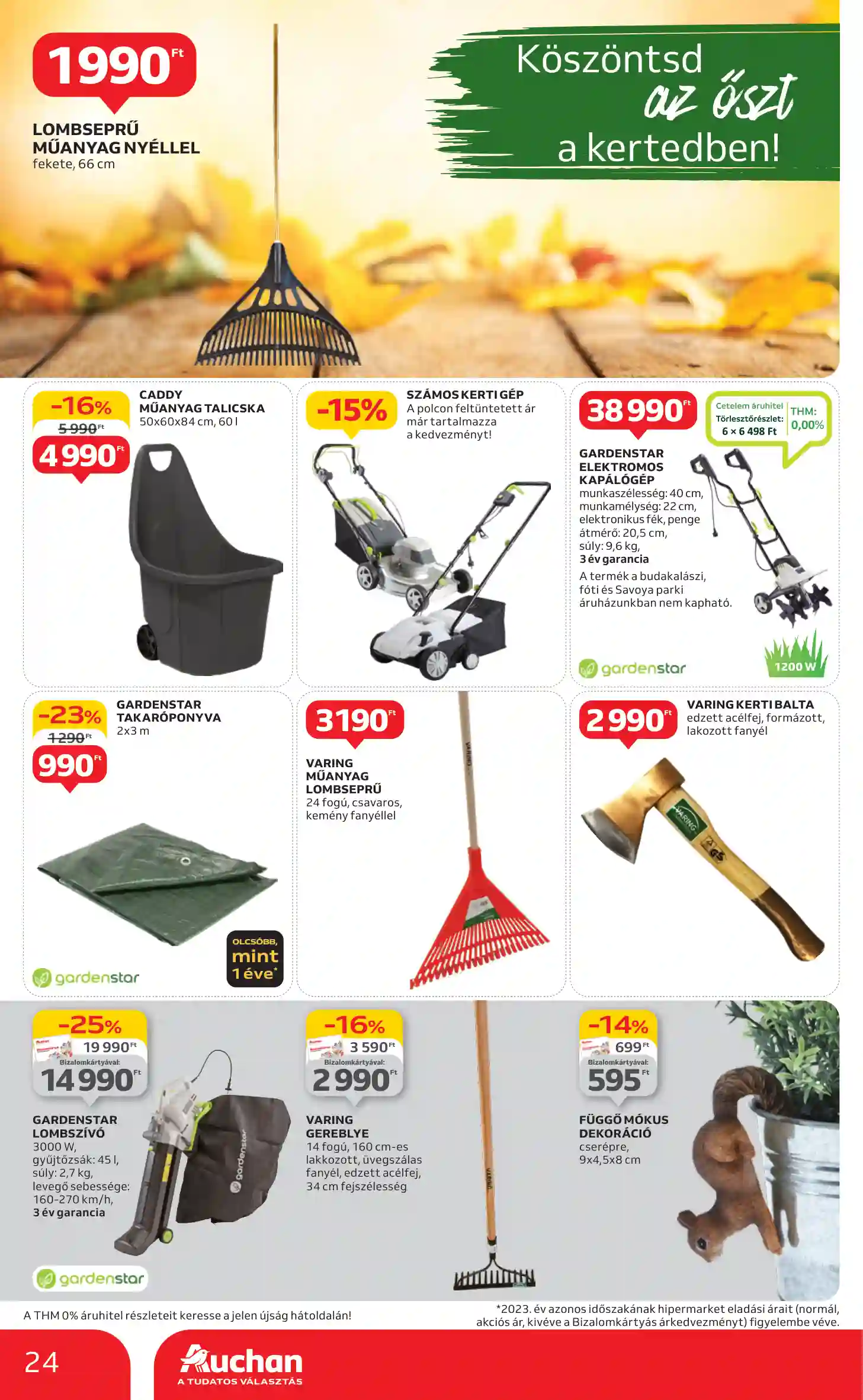 Auchan akciós újság 36. hét (17 oldal)