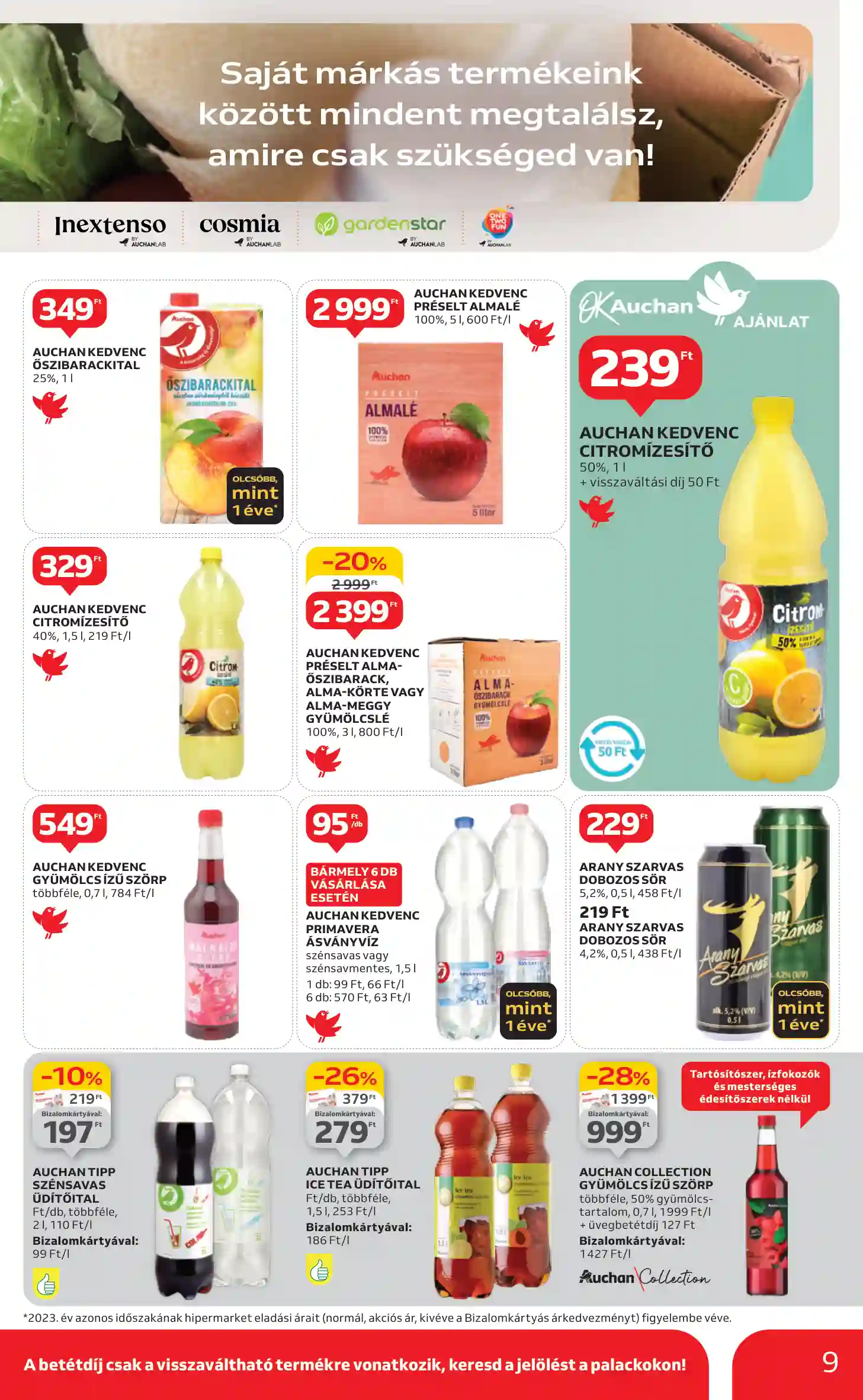 Auchan akciós újság 36. hét (25 oldal)