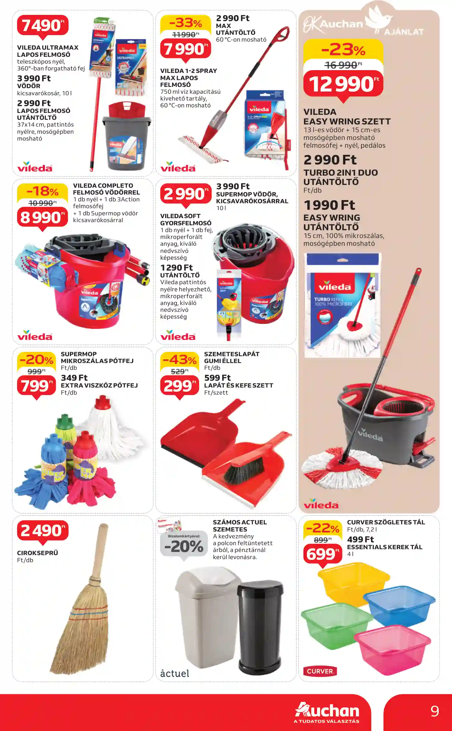 Auchan akciós újság 36. hét (13 oldal)
